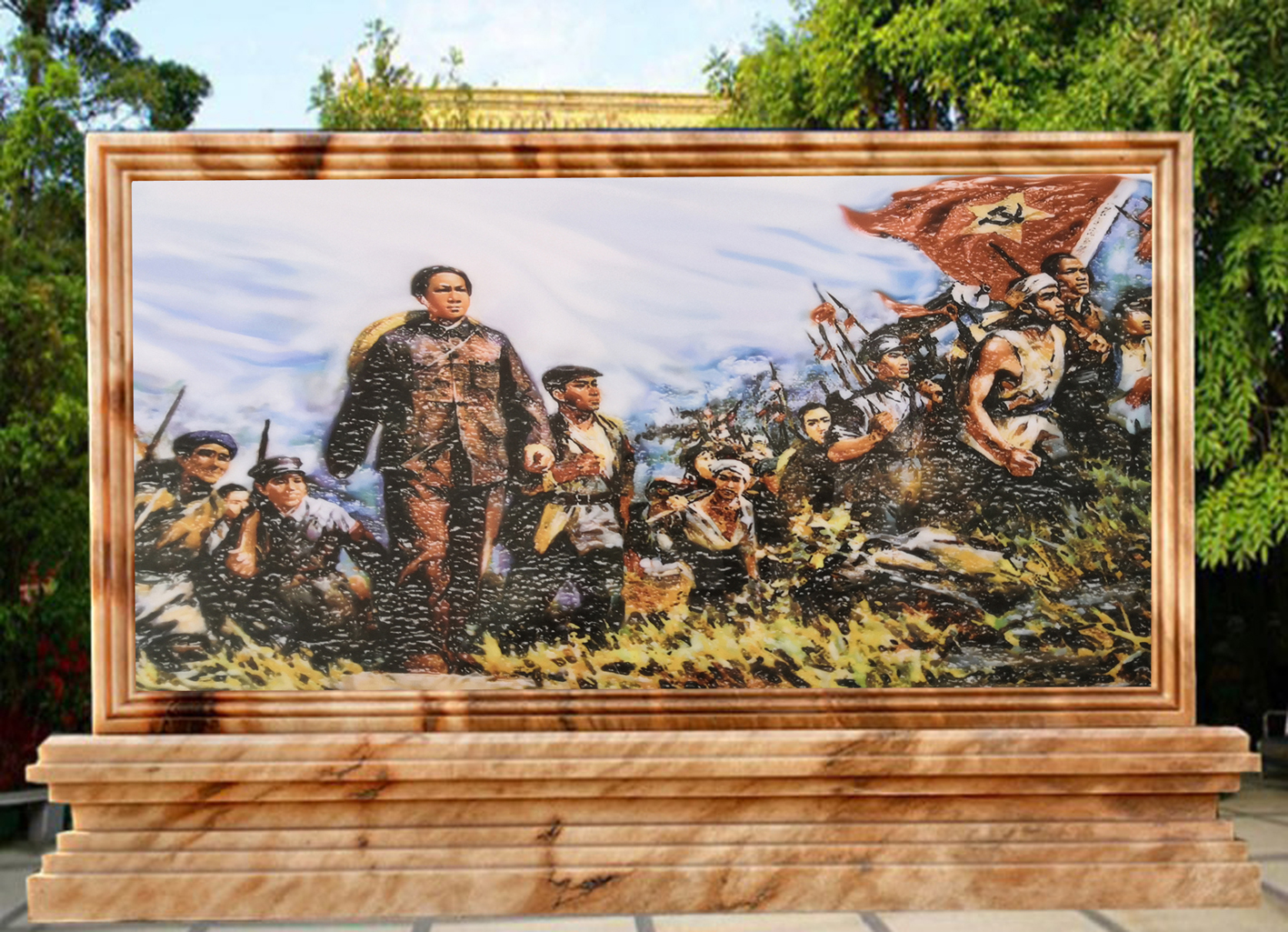 Revolutionary thought，Extraordinary jade，Positive energy red art boutique，Positive energy mural of urban construction，MICAHSO，Practical cultural and creative products，