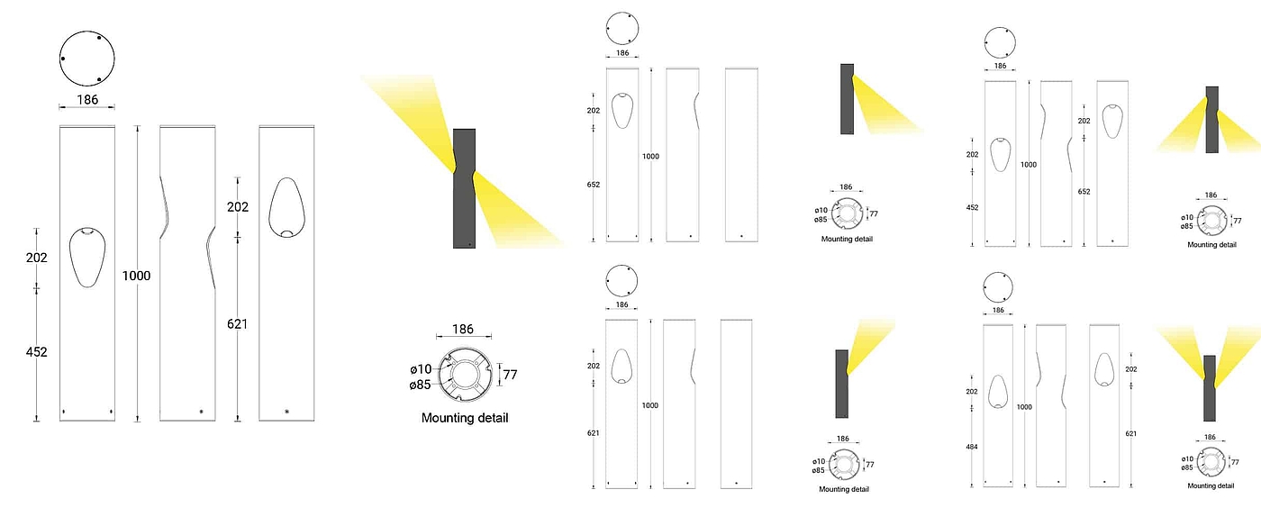 Freetown，Outdoor lighting ，street lamp，2021 red dot product design award，