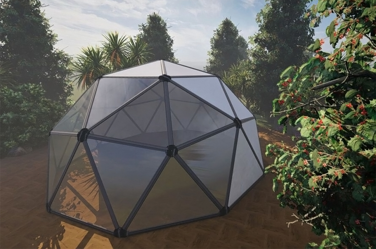 Ekodome，Geometric dome，room，Portable，assemble，Home Office，
