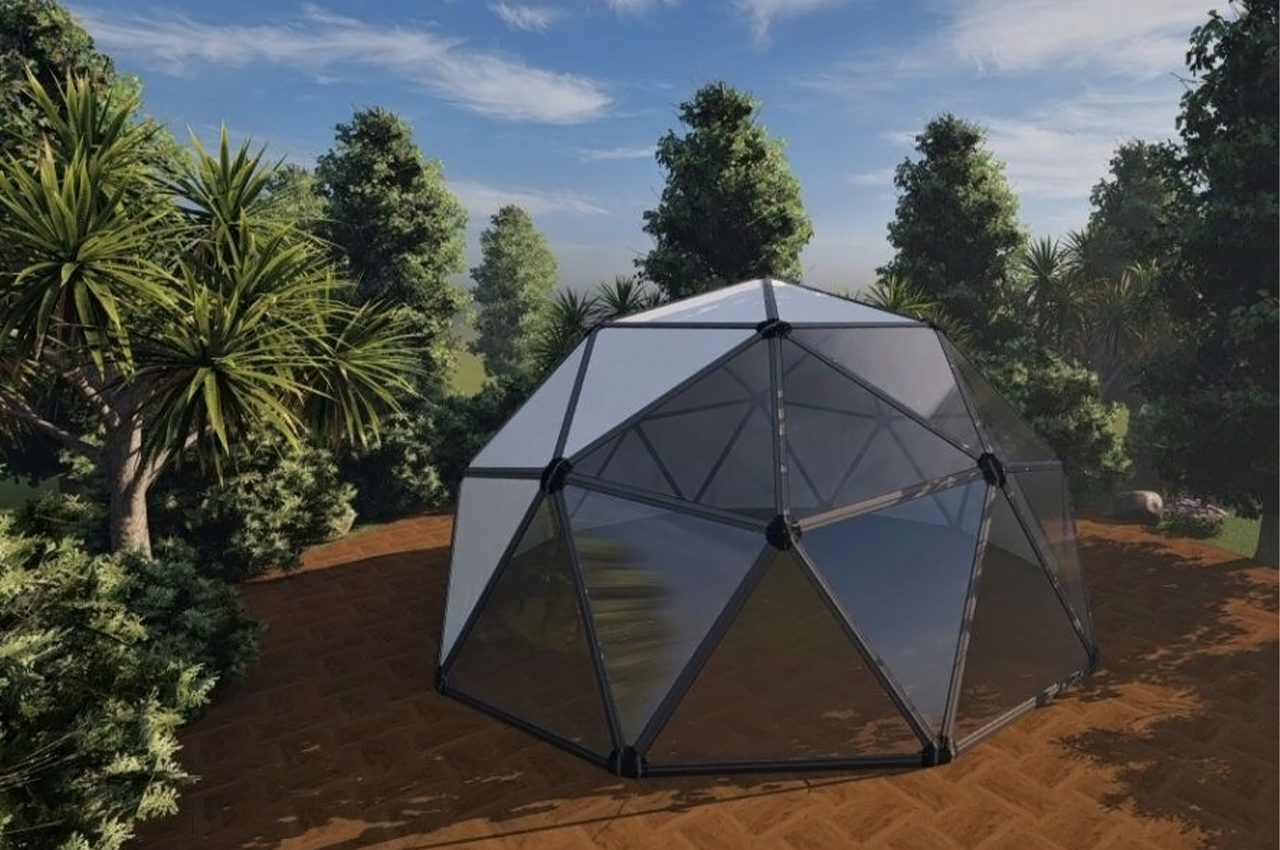 Ekodome，Geometric dome，room，Portable，assemble，Home Office，