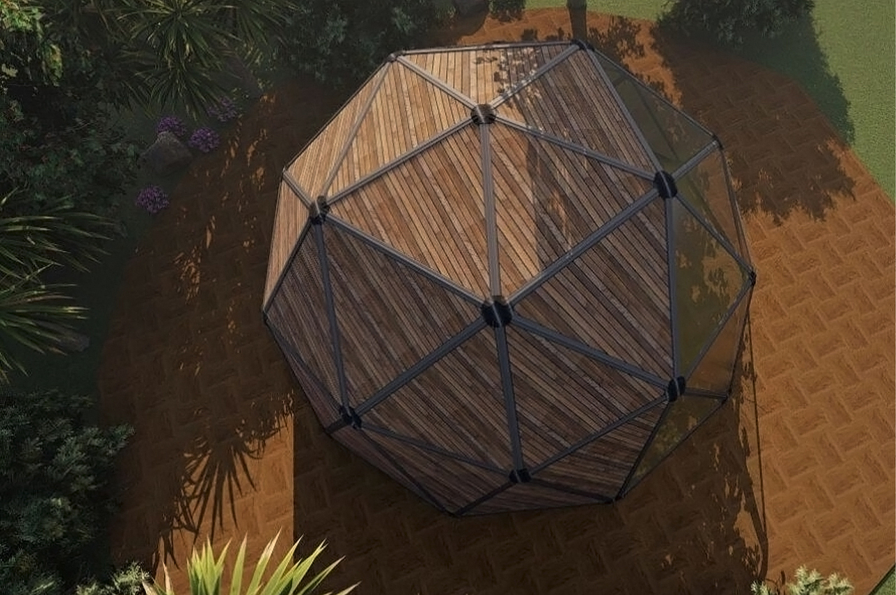 Ekodome，Geometric dome，room，Portable，assemble，Home Office，