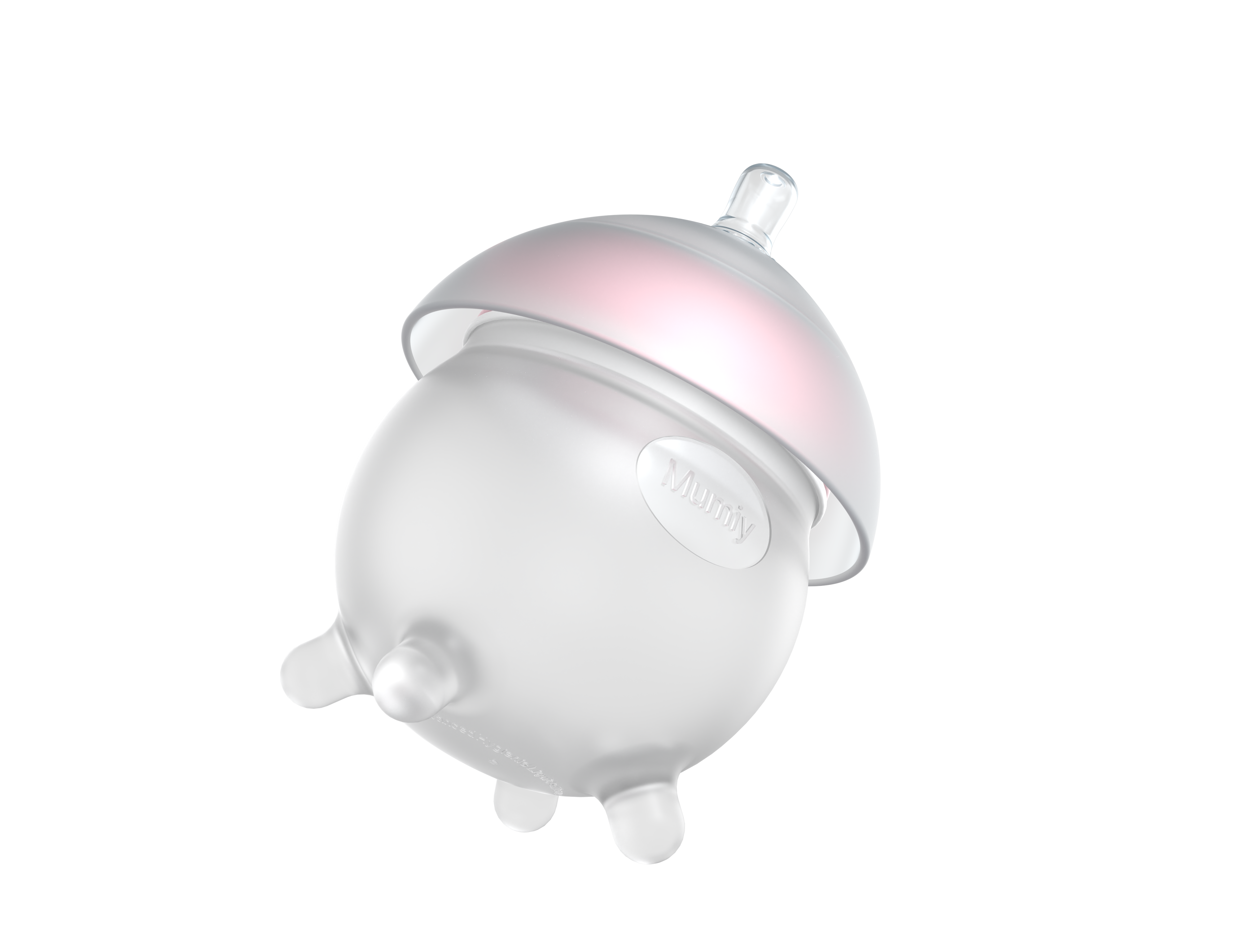 Maya mamiy - rendering of milk bottle products，