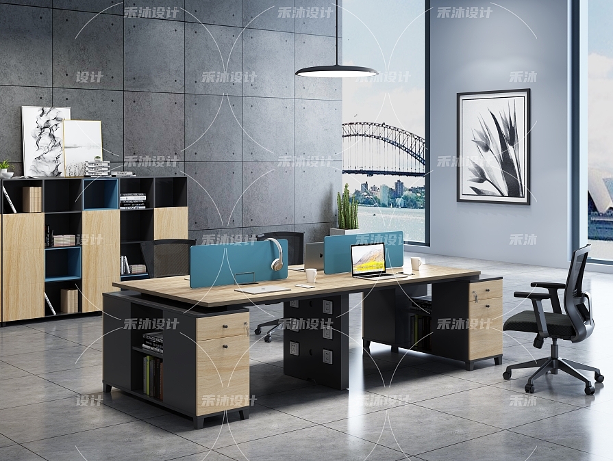 Office series 3D office product renderings，