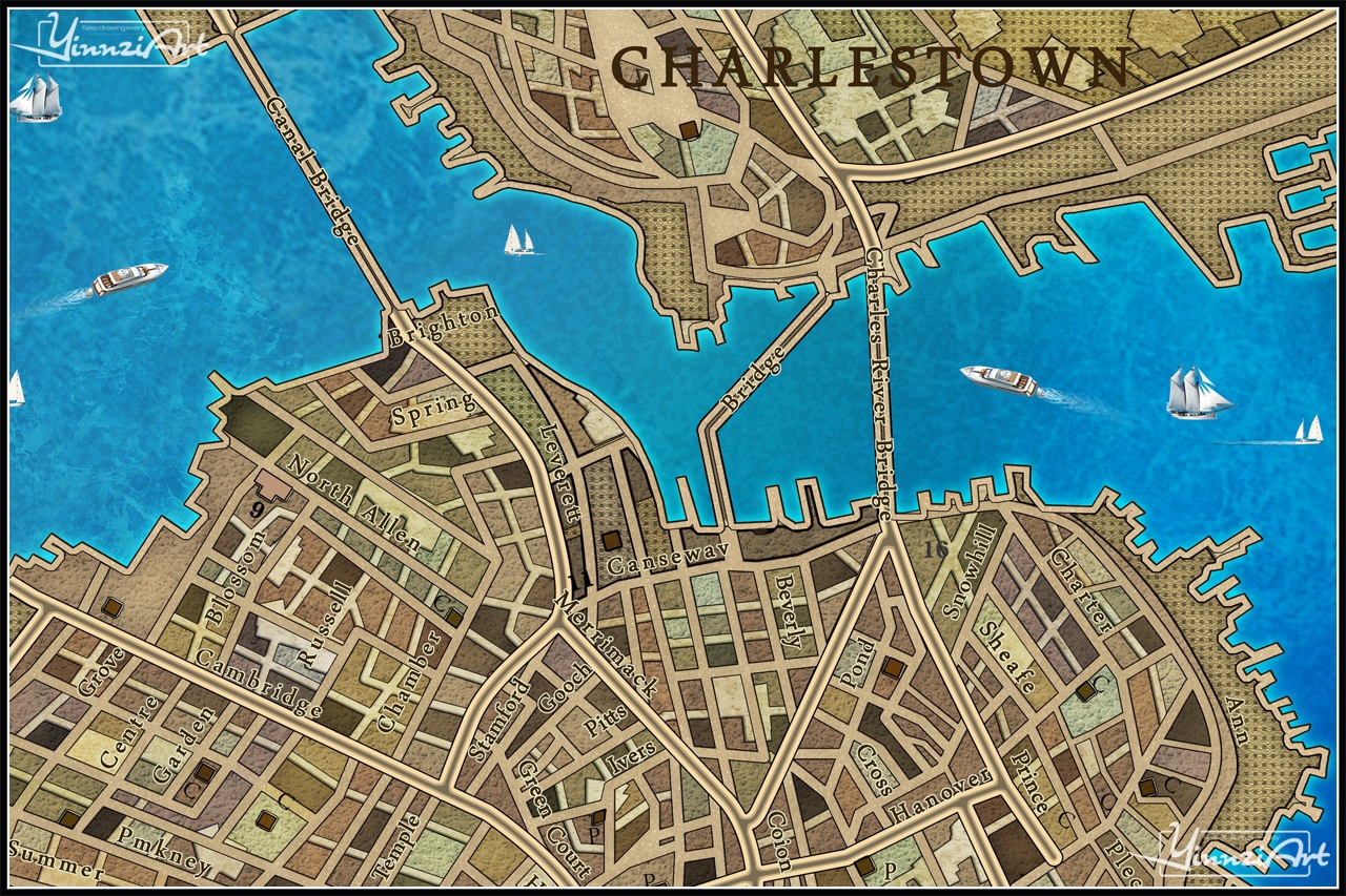 Illustration，Original painting，Game original，City illustration，poster，Map，