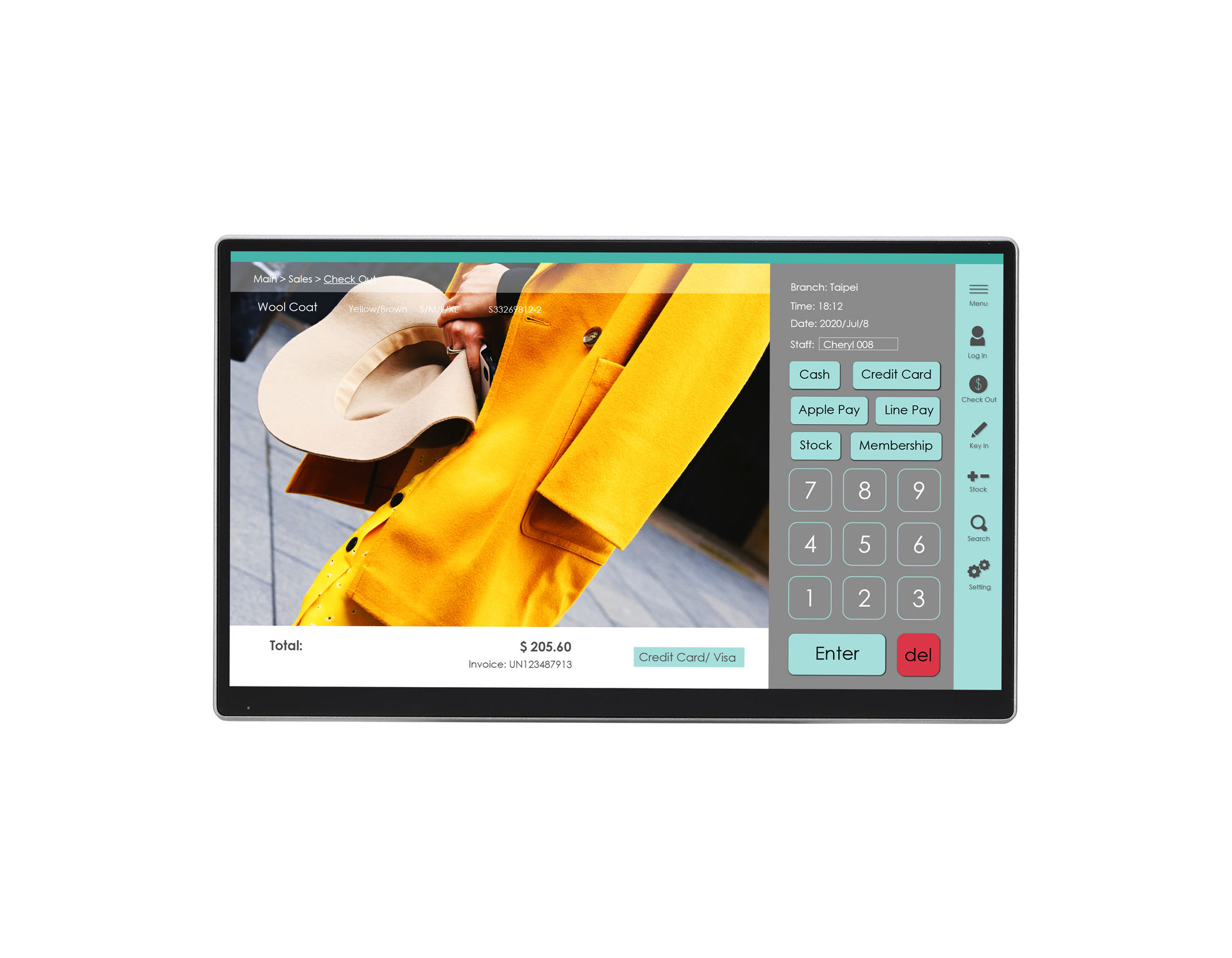 POS system，modularization，aluminium，2021 red dot product design award，