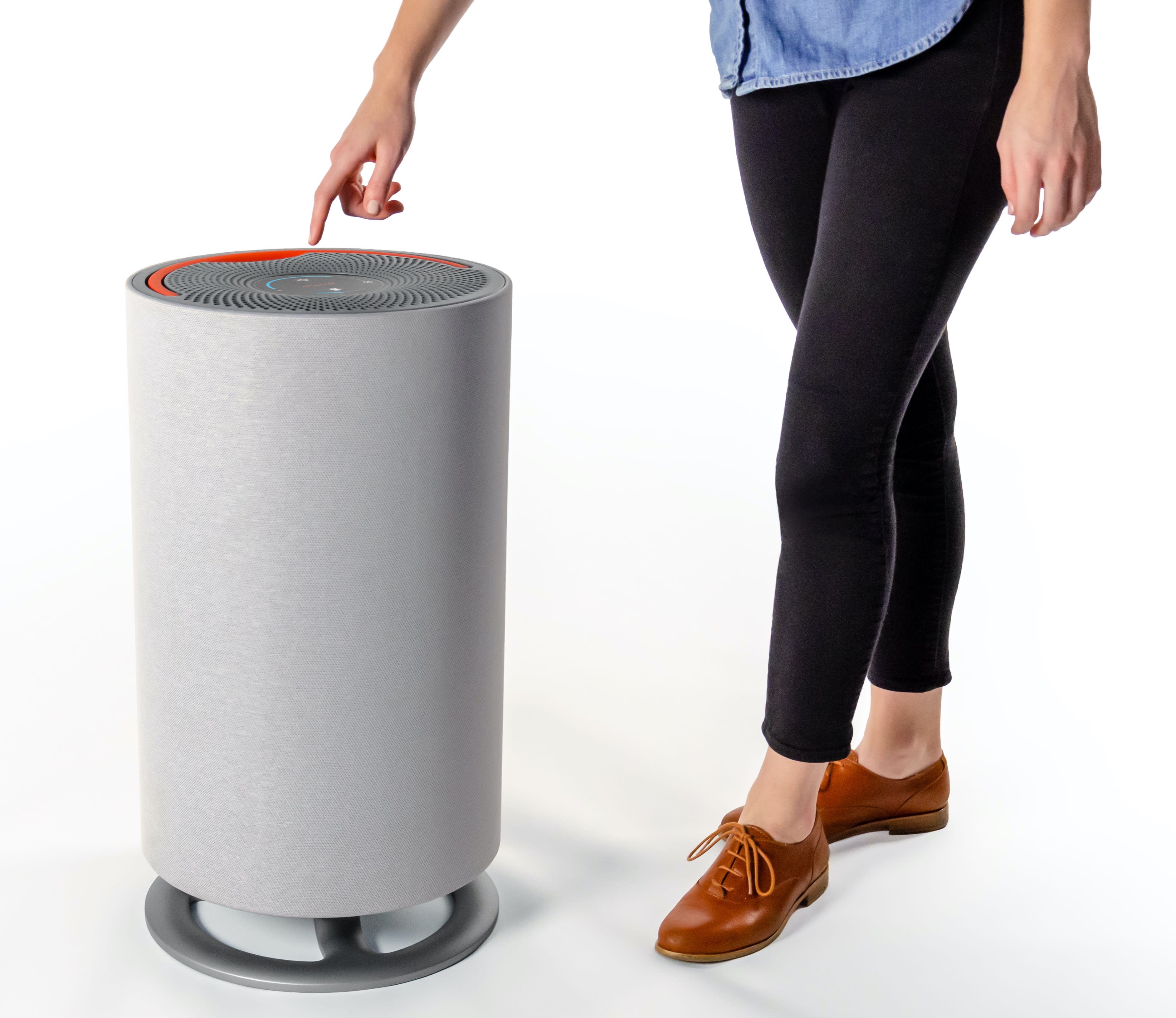 air cleaner，High performance，orange，2021 red dot product design award，