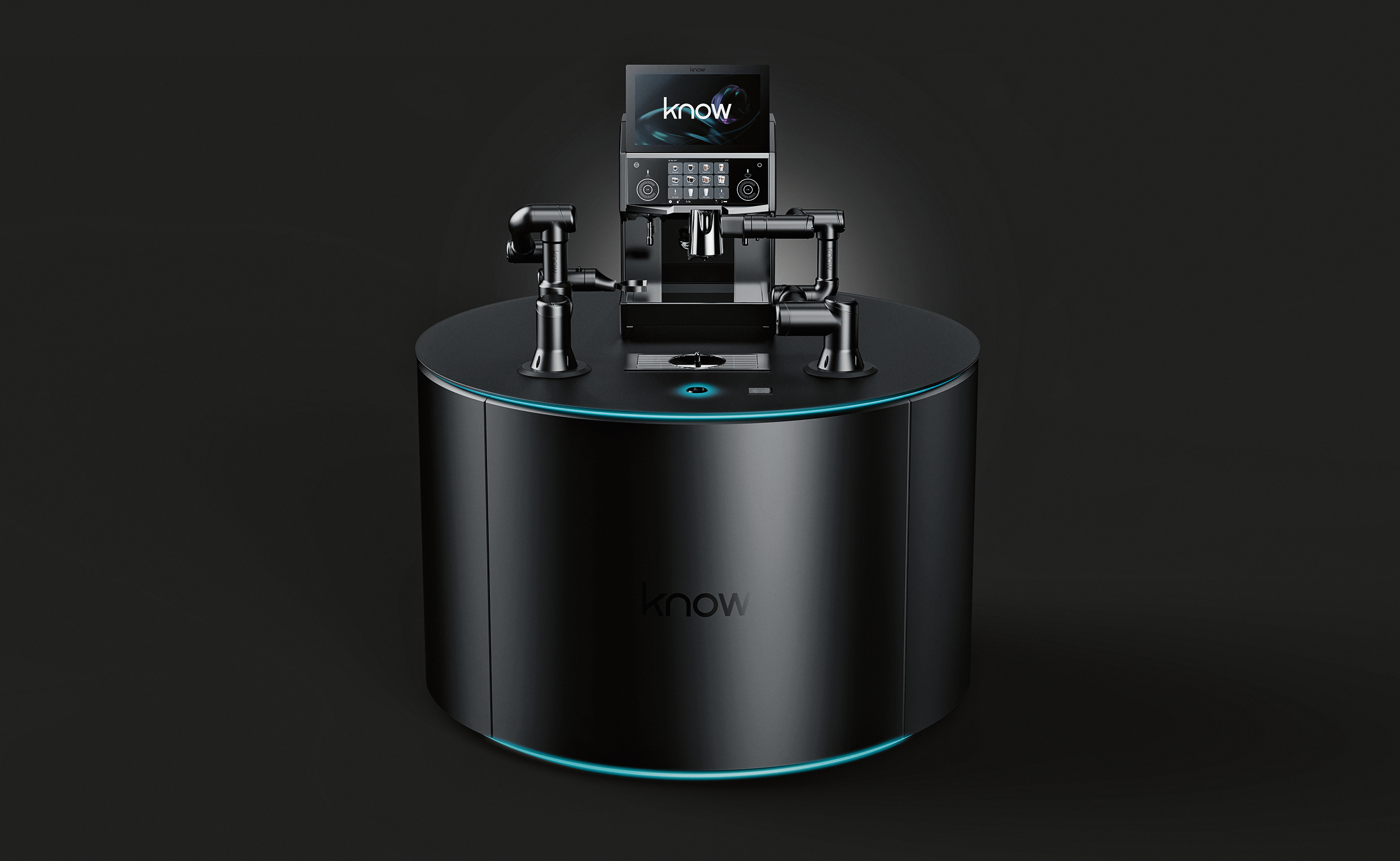 Coffee making，robot，artificial intelligence，2021 red dot product design award，