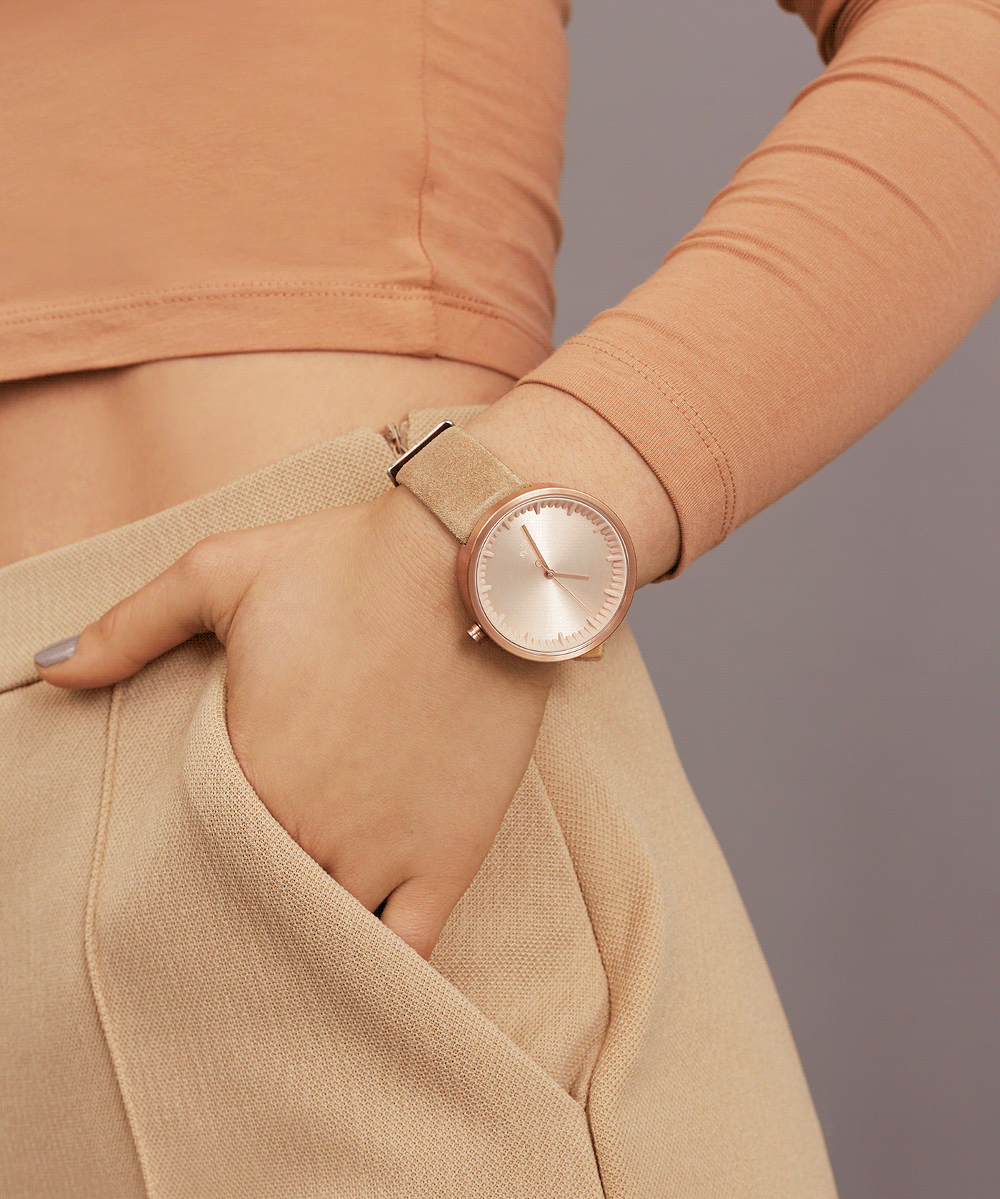 TIME，Wrist watch，Minimalism，