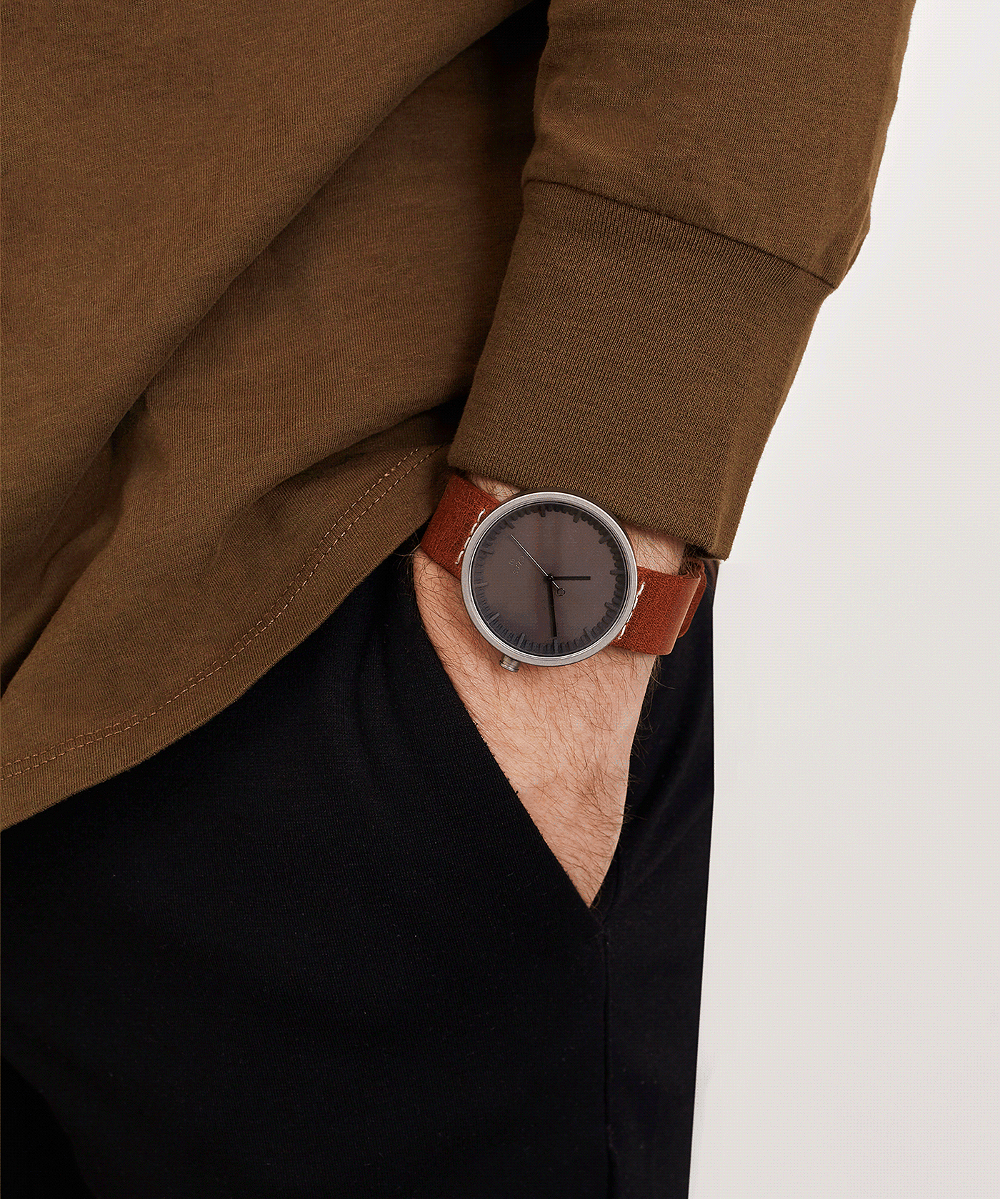 TIME，Wrist watch，Minimalism，