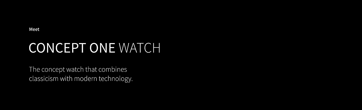 oneplus，Intelligent Watch，conceptual design，