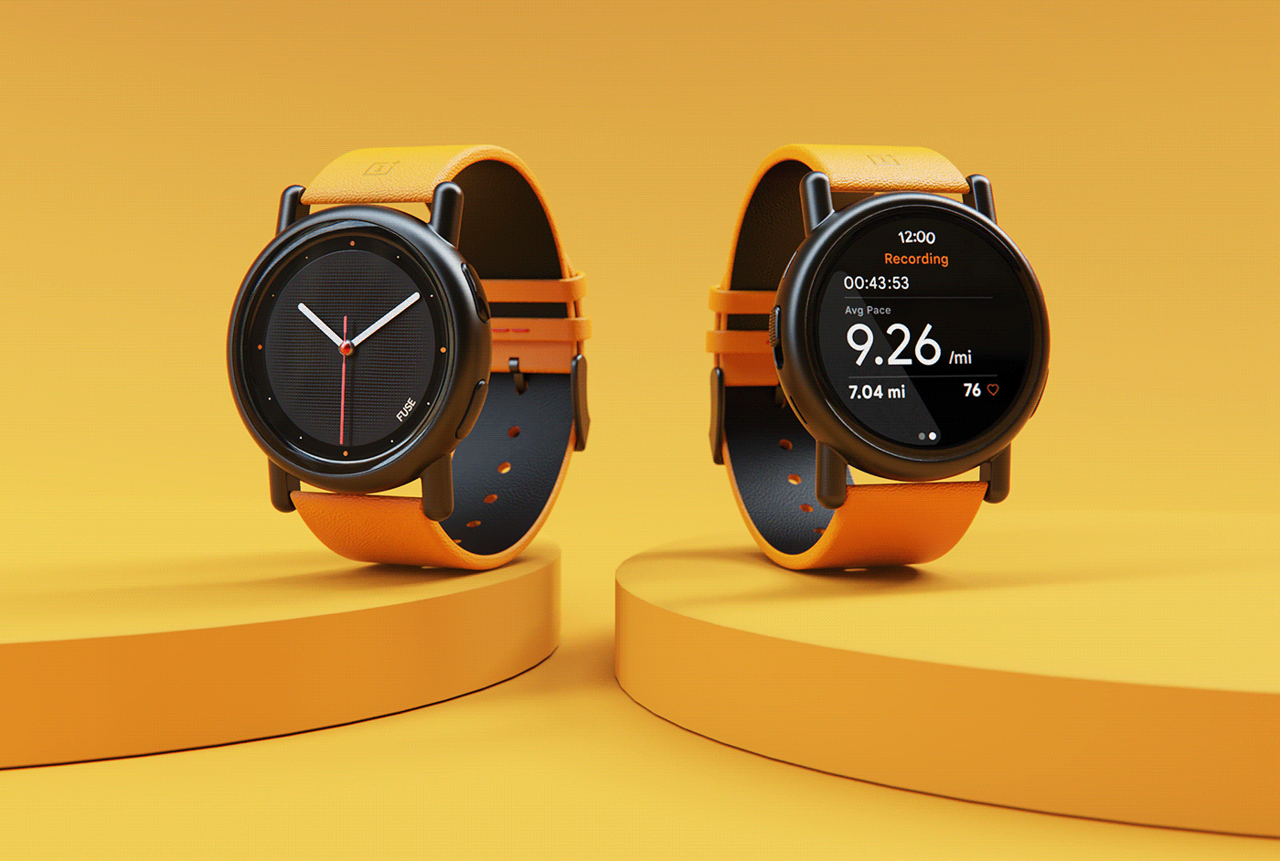 oneplus，Intelligent Watch，conceptual design，