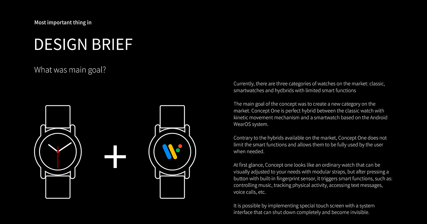 oneplus，Intelligent Watch，conceptual design，