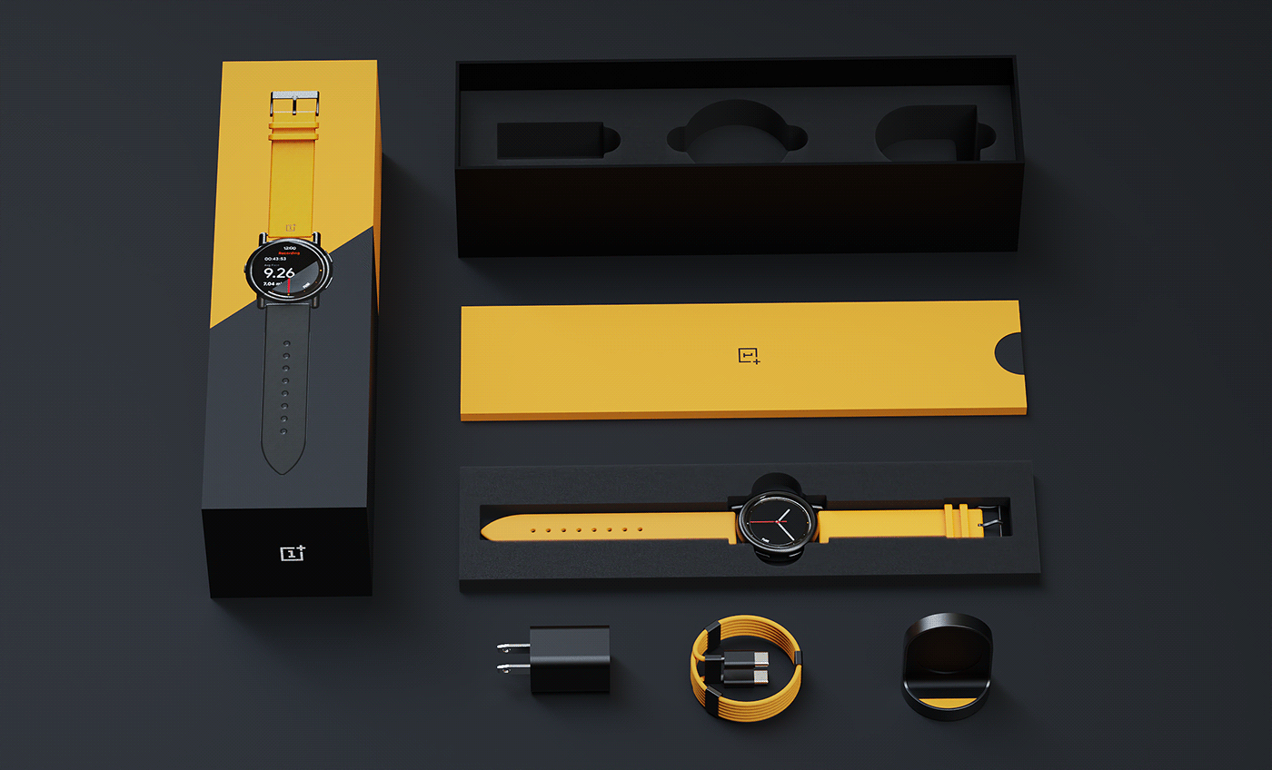 oneplus，Intelligent Watch，conceptual design，