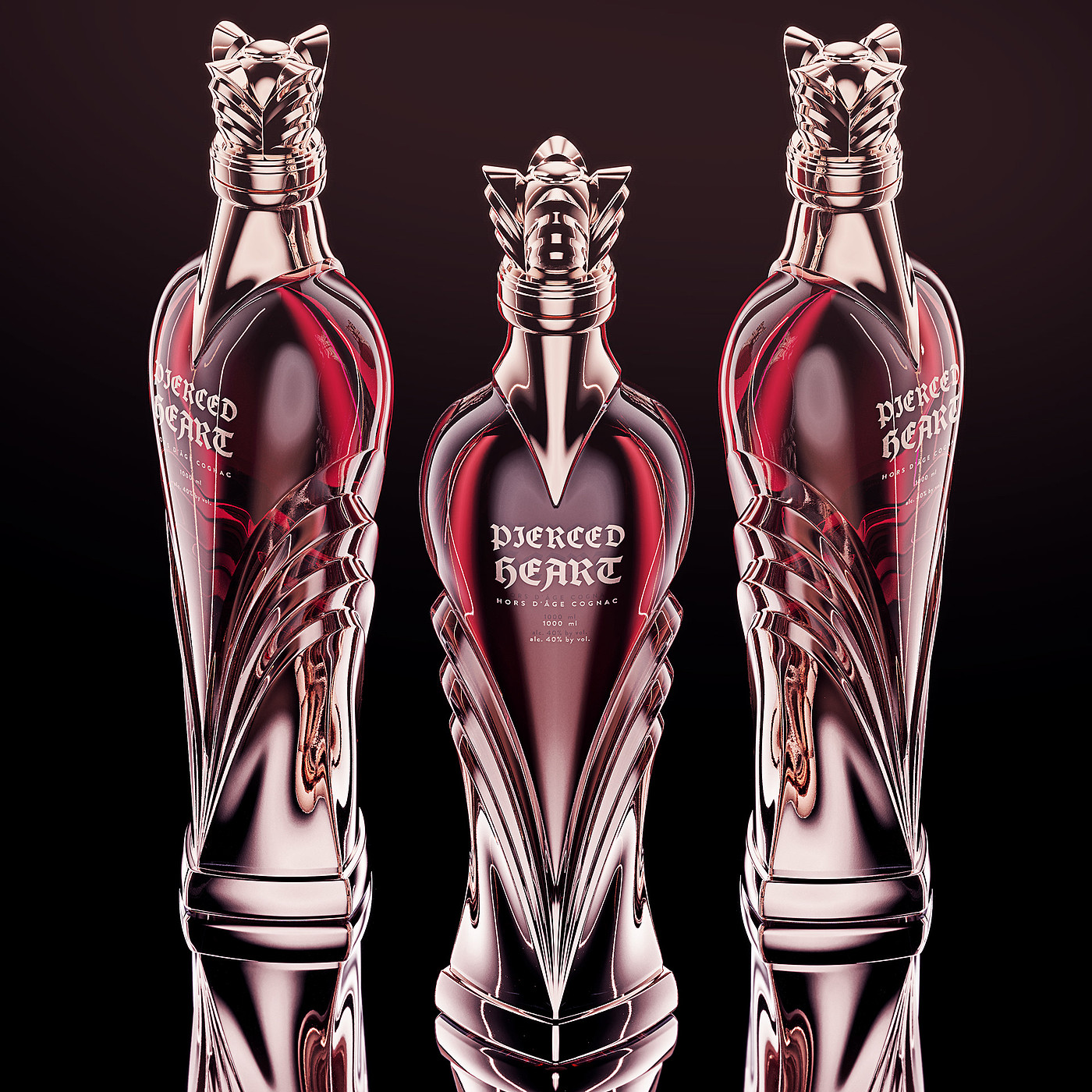 Wine bottle design，van Venkov，The wine bottle，high-end，product，