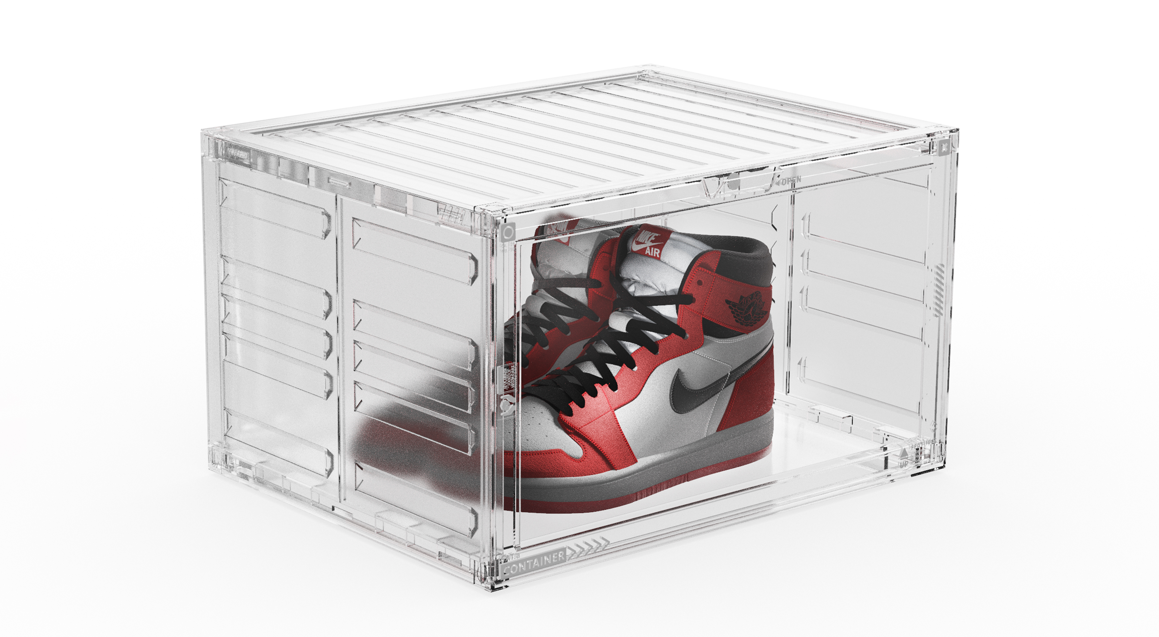 Receive，shoe box，