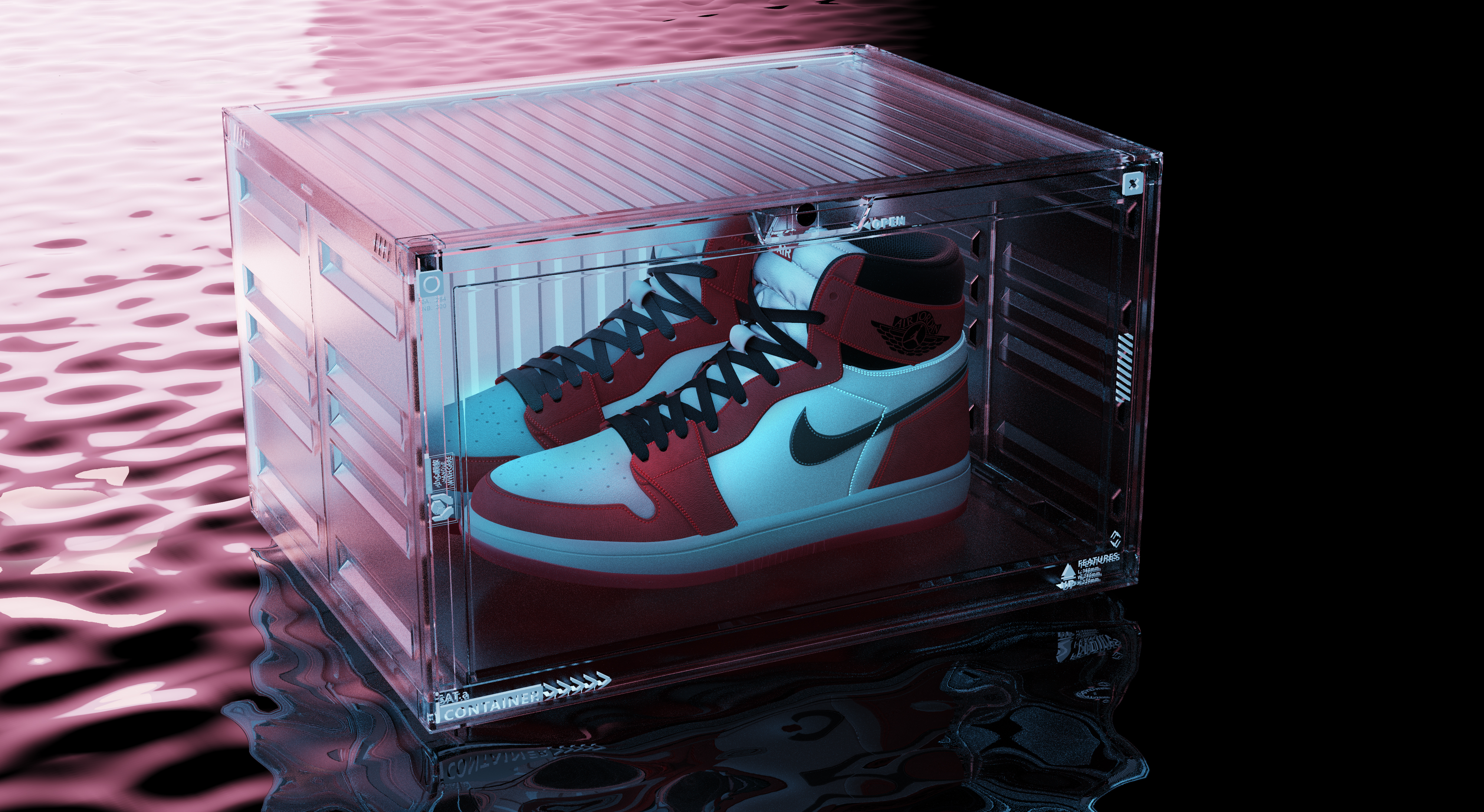 Receive，shoe box，