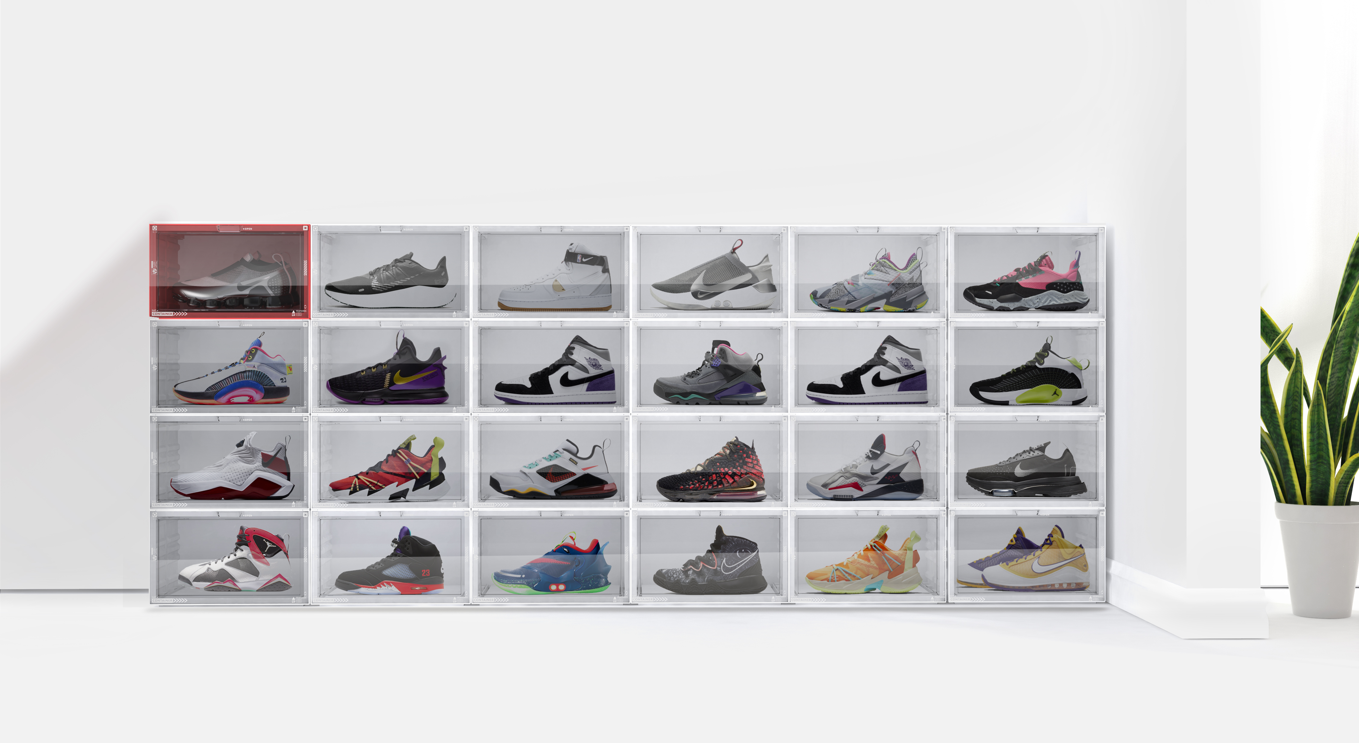 Receive，shoe box，