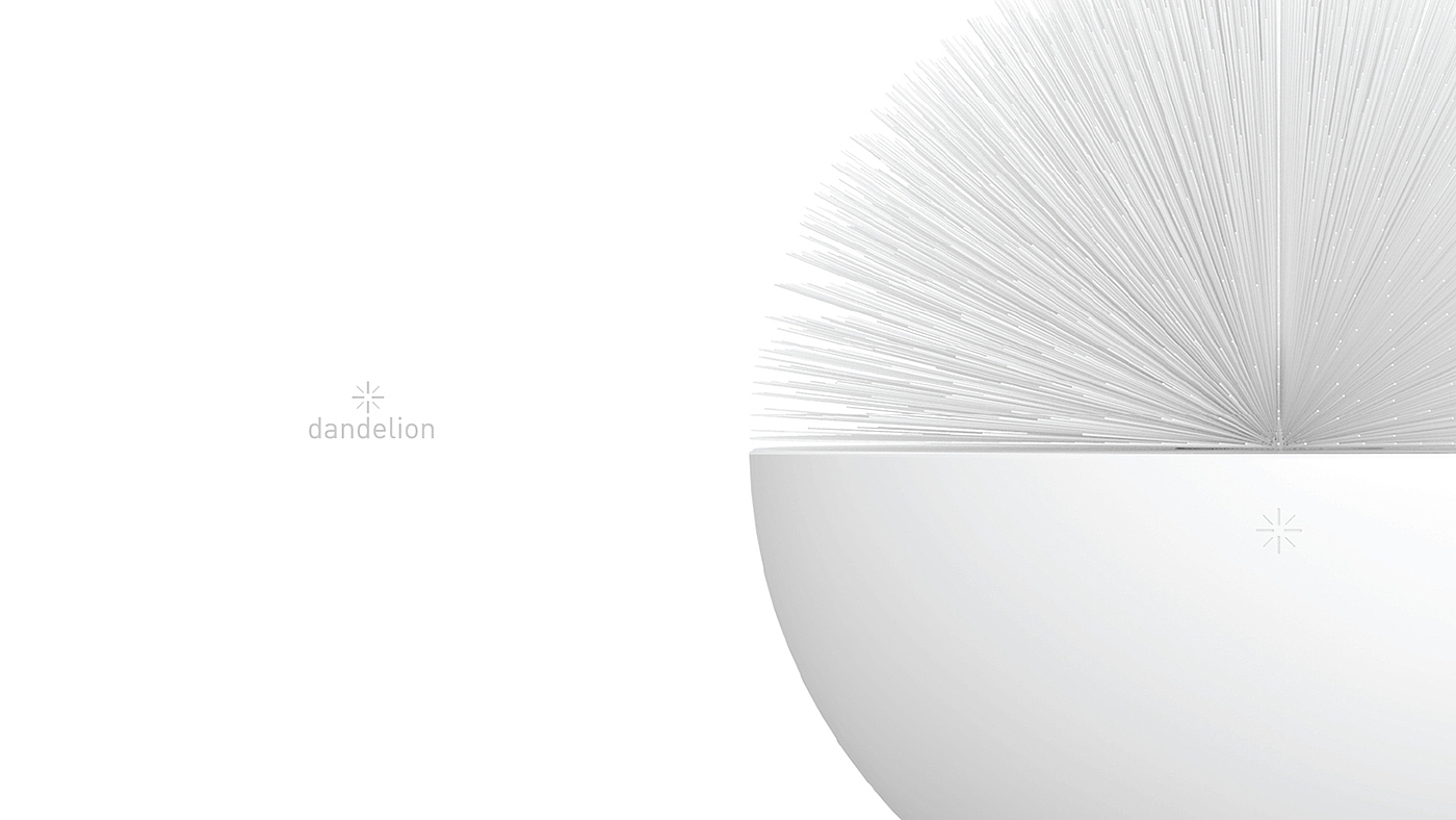 Dandelion，weather forecast，conceptual design，Intuitive perception，originality，