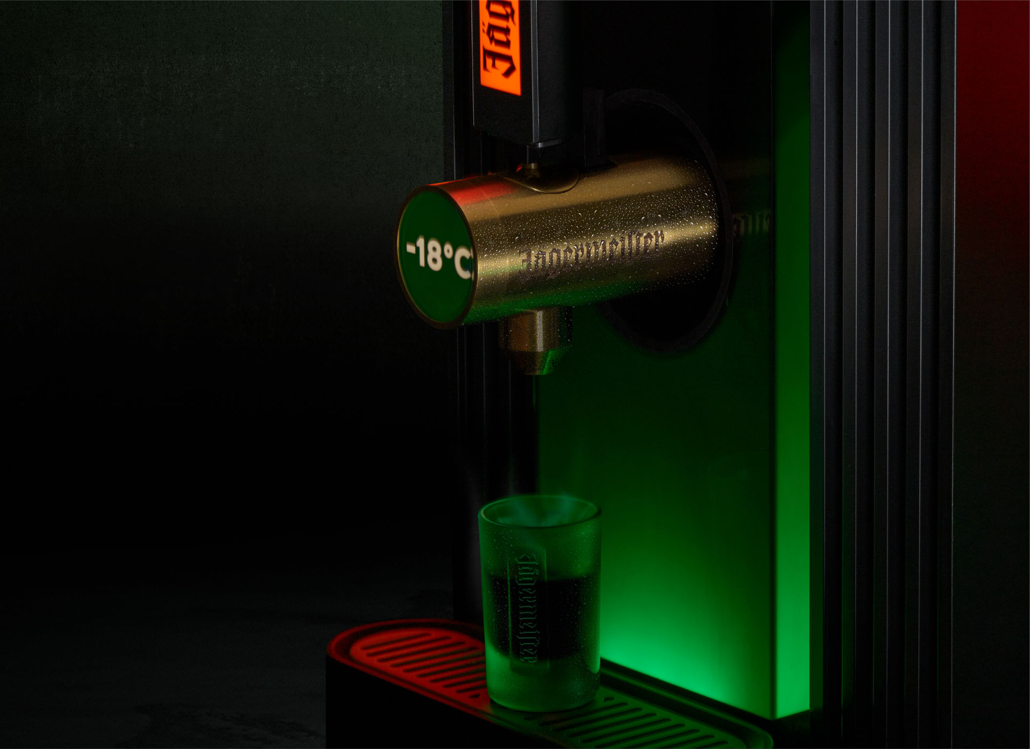 2021 red dot product design award，Beverage faucet machine，Jägermeister，