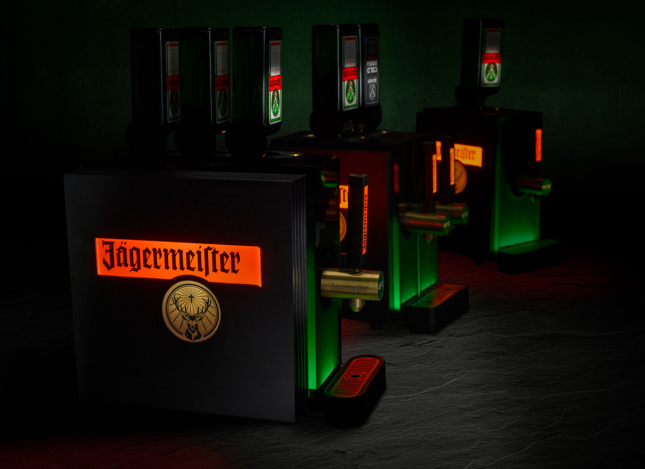 2021 red dot product design award，Beverage faucet machine，Jägermeister，