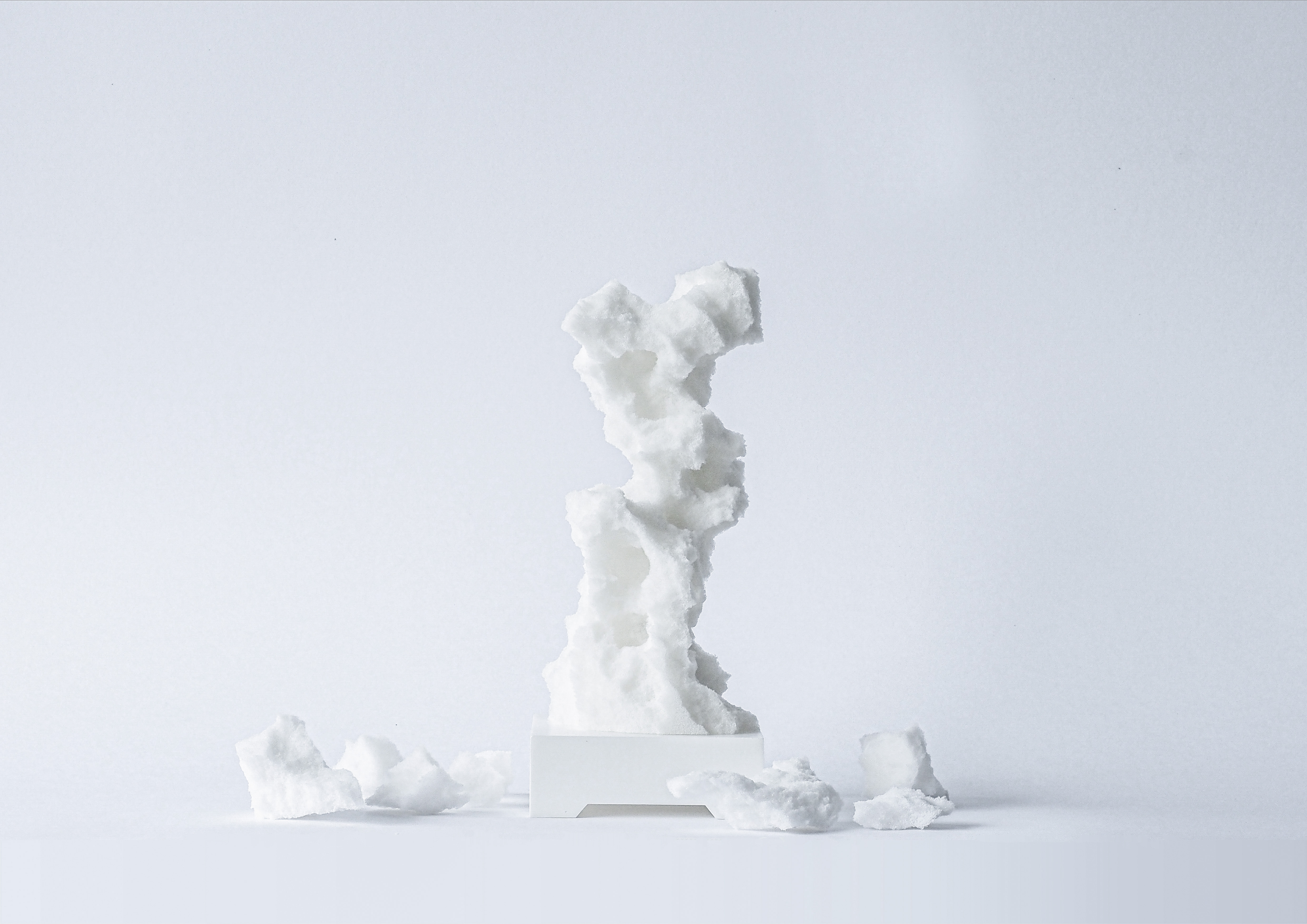 conceptual design，Sponge，Rockery stone，