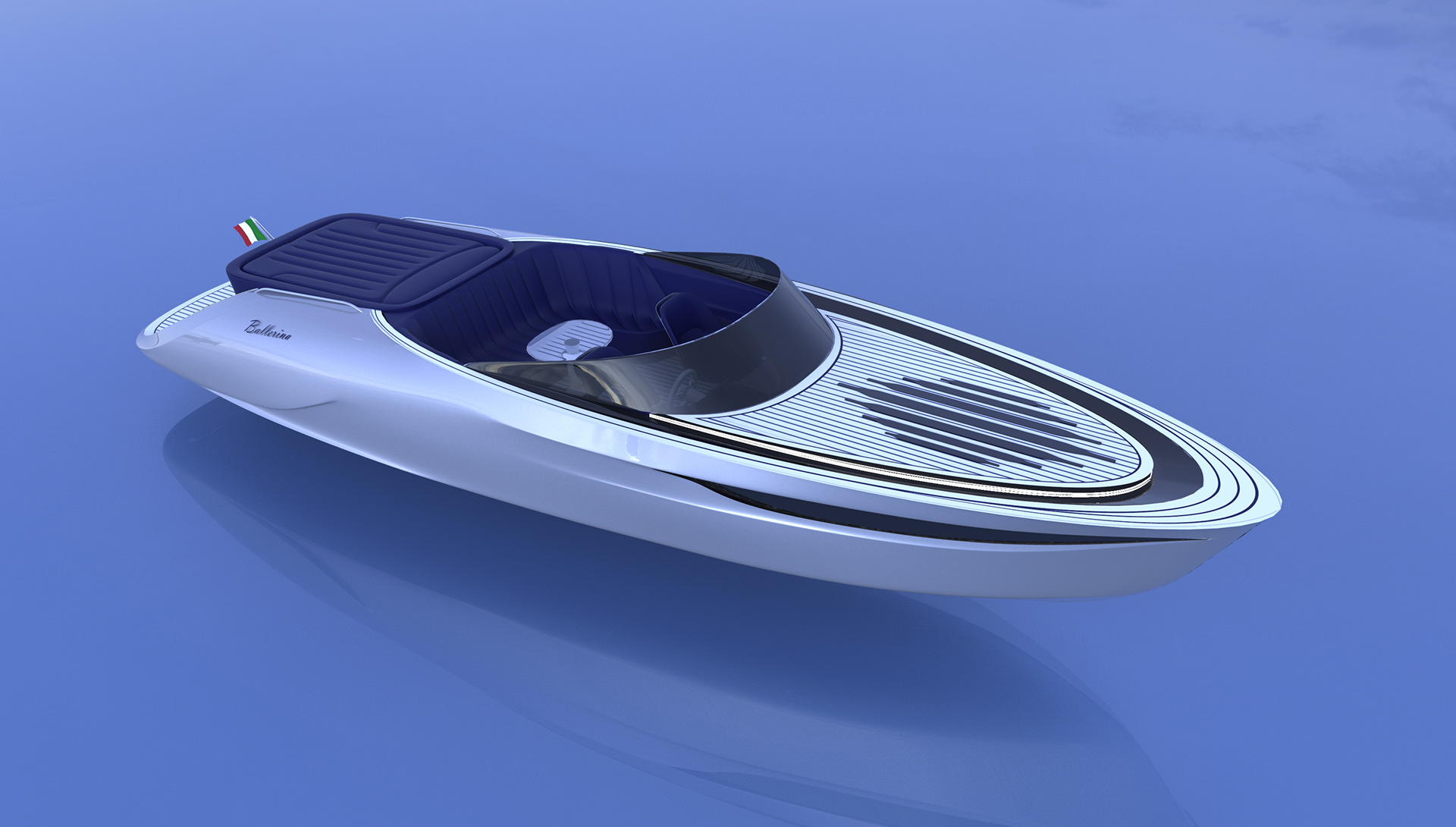 Yacht Design ，conceptual design，white，gules，Princess yacht concept，Ballerina，