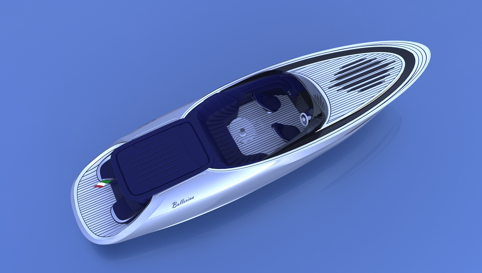 Yacht Design ，conceptual design，white，gules，Princess yacht concept，Ballerina，