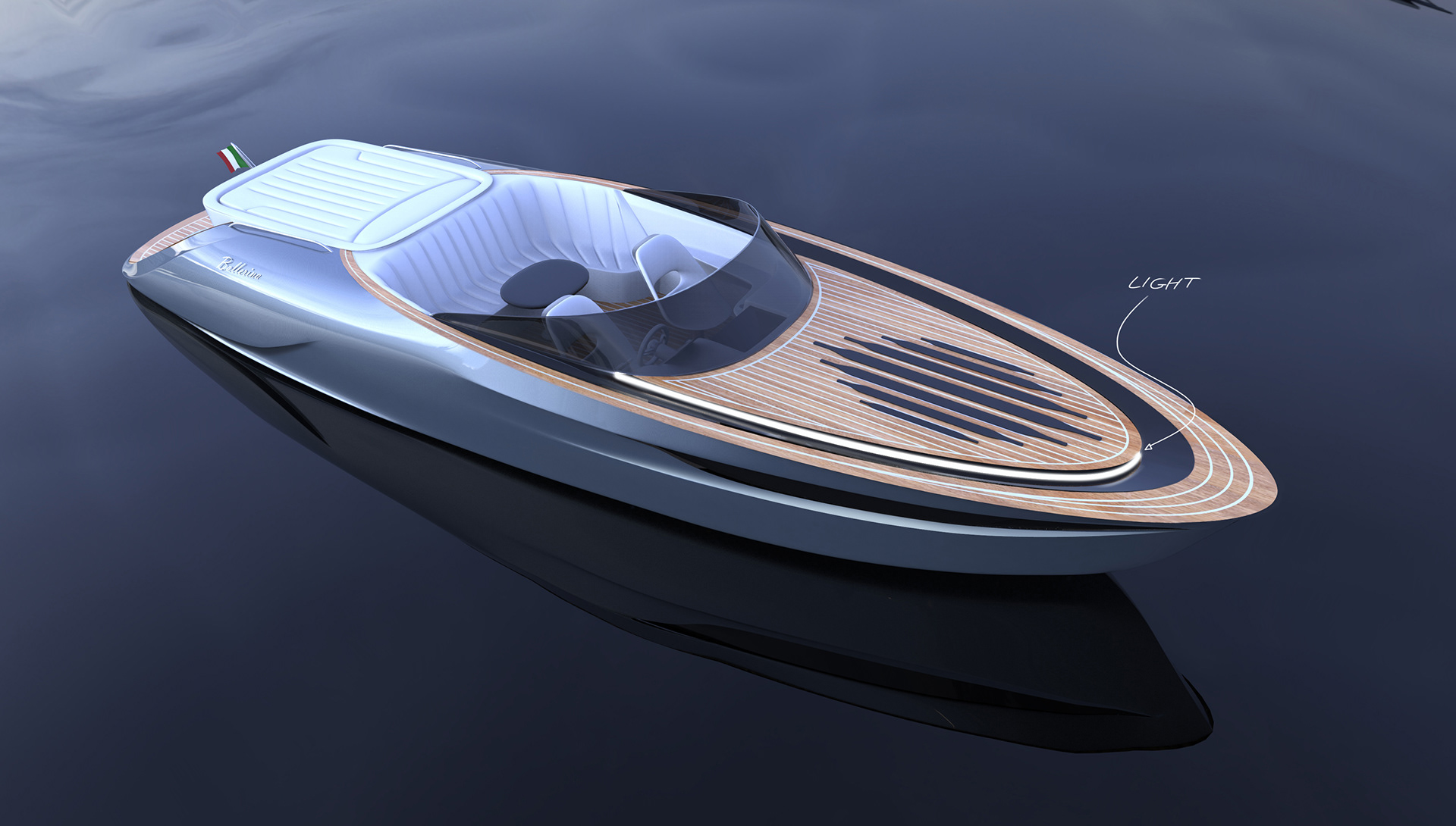Yacht Design ，conceptual design，white，gules，Princess yacht concept，Ballerina，