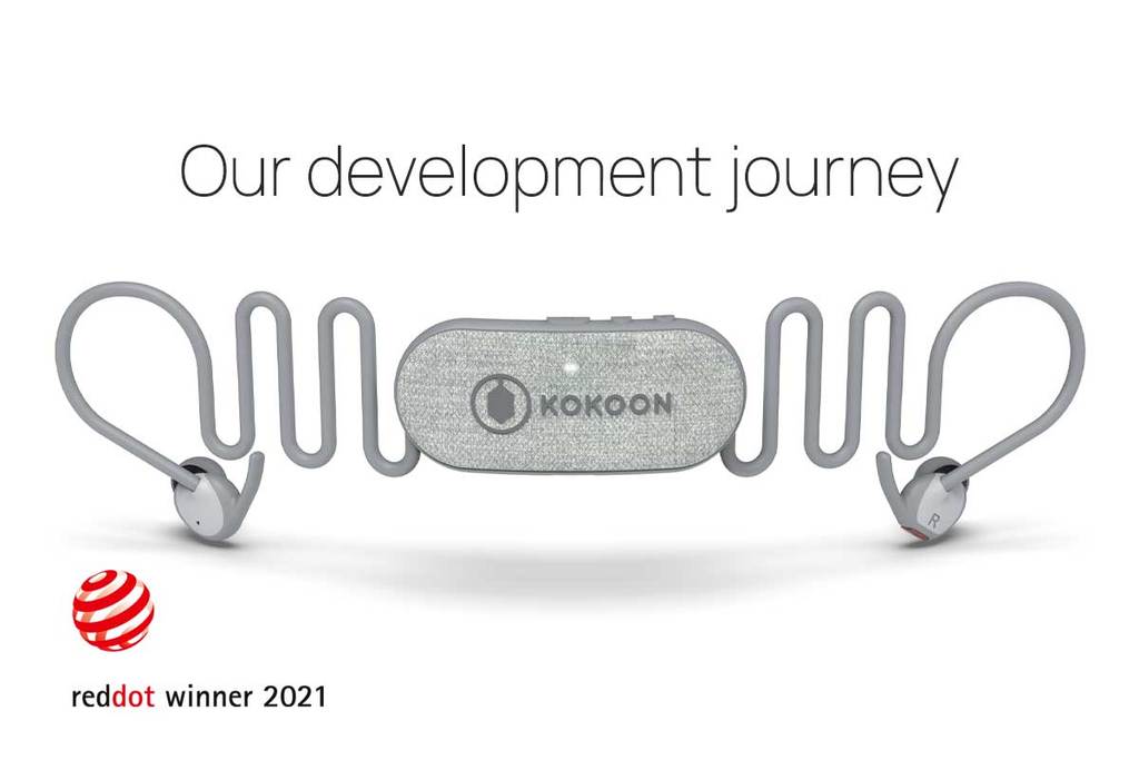 headset，sensor，Help sleep，Size，2021 red dot product design award，