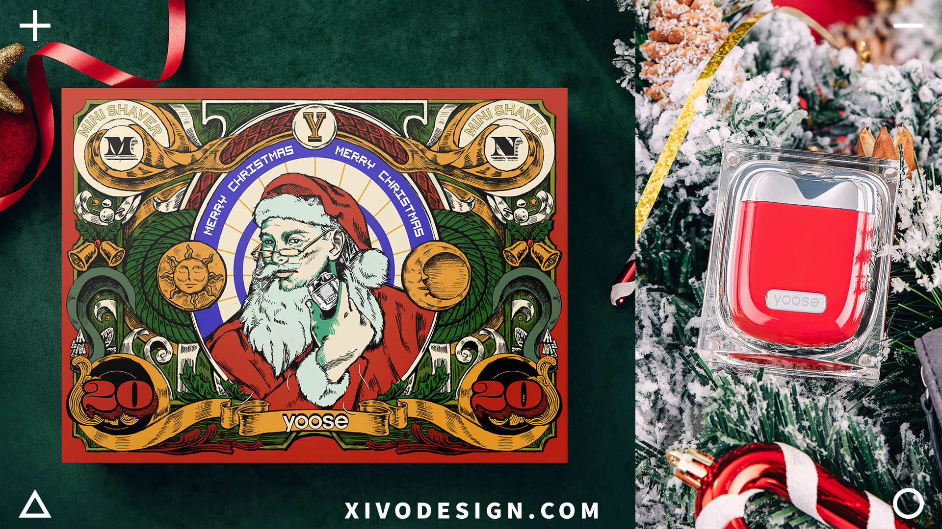 2021 red dot product design award，YOOSE MINI，razor，kirsite，