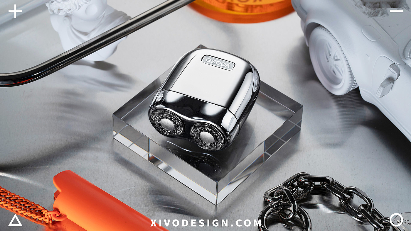 2021 red dot product design award，YOOSE MINI，razor，kirsite，