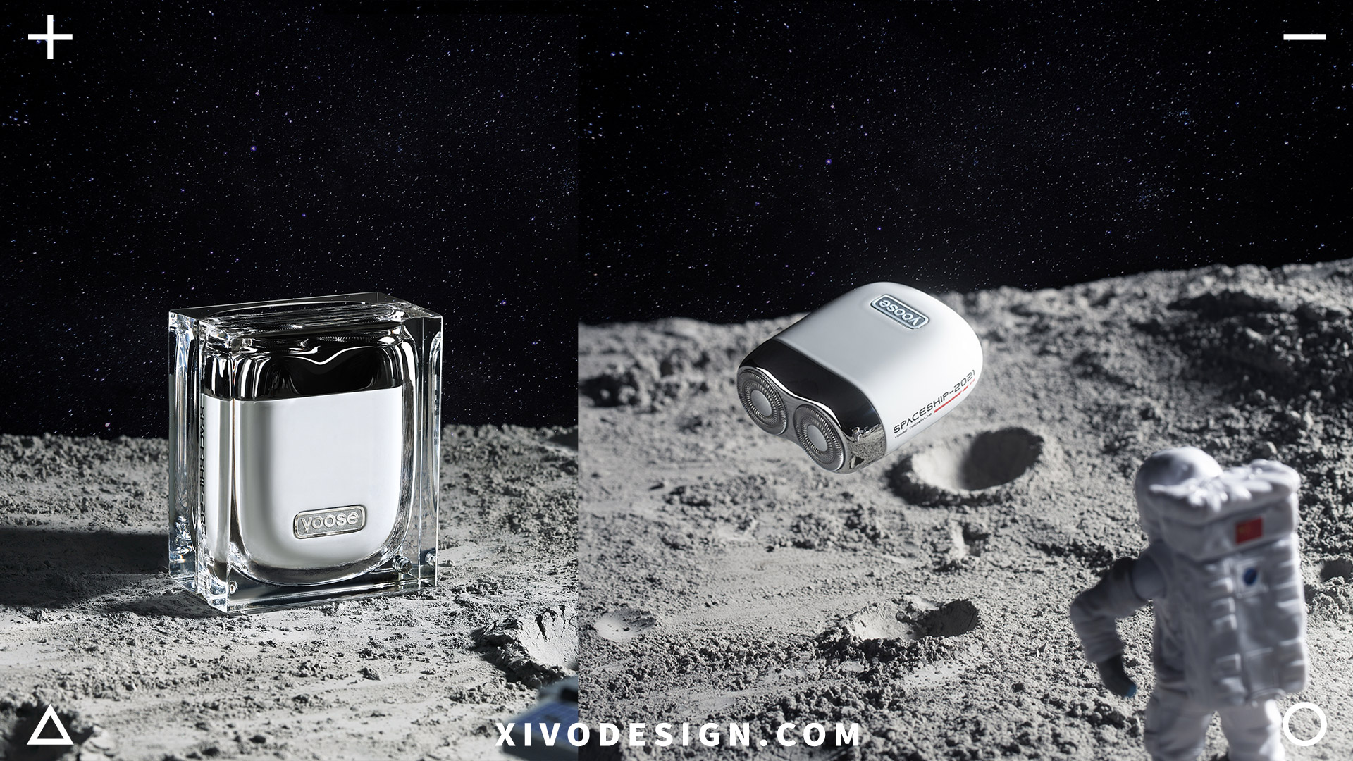 2021 red dot product design award，YOOSE MINI，razor，kirsite，