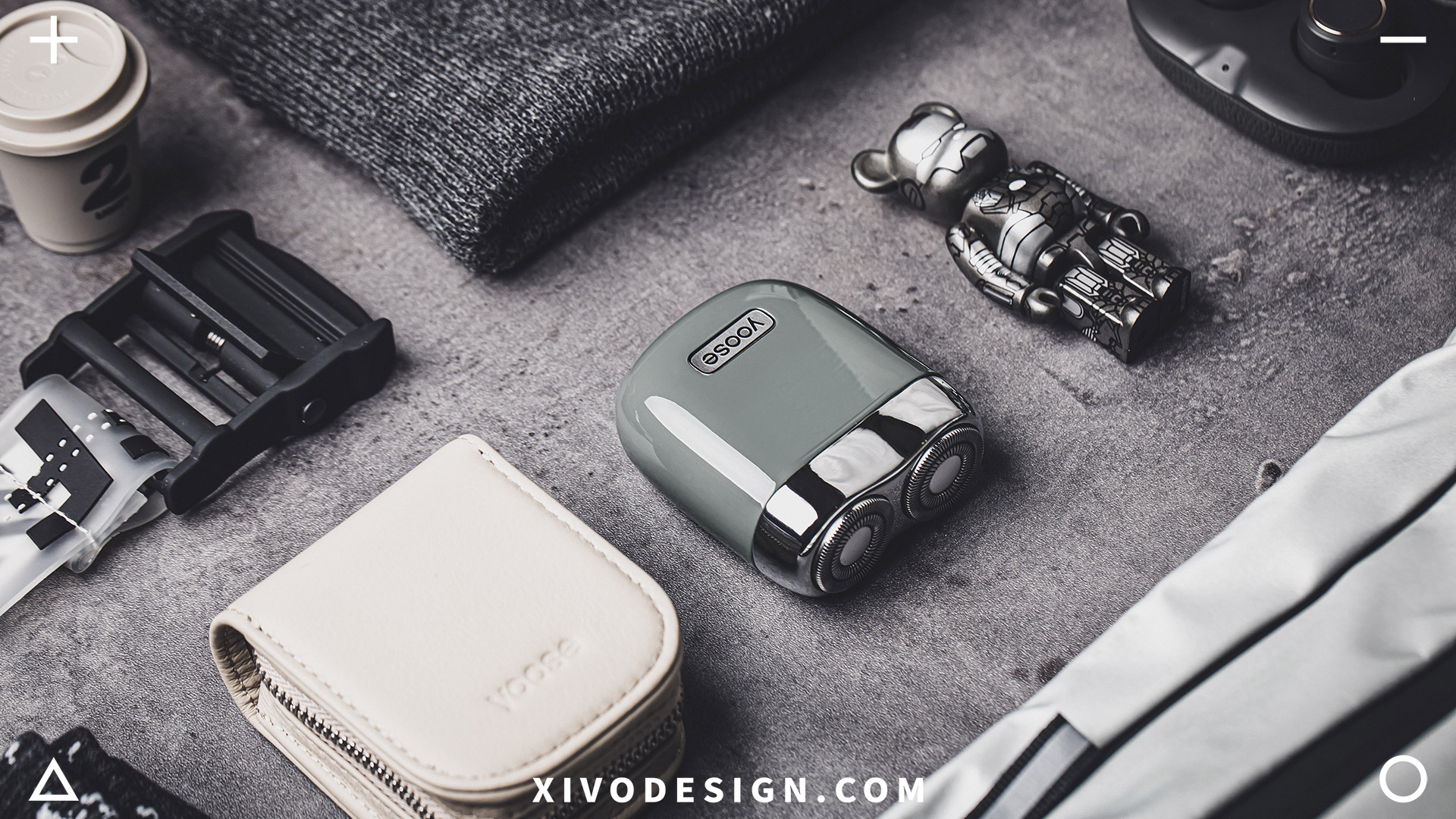 2021 red dot product design award，YOOSE MINI，razor，kirsite，