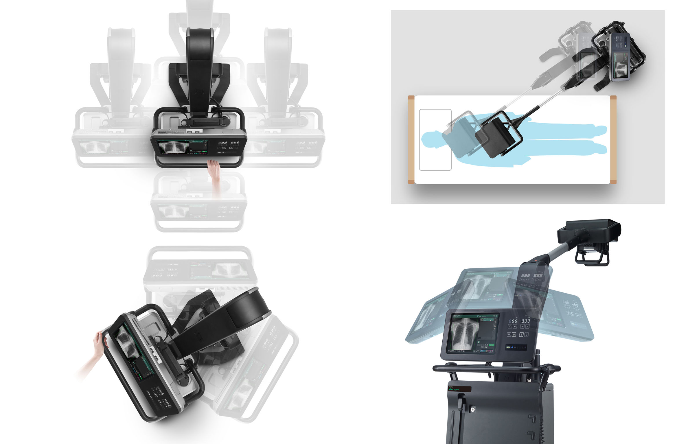 2021 red dot product design award，FDR nano，Mobile，X-ray equipment，