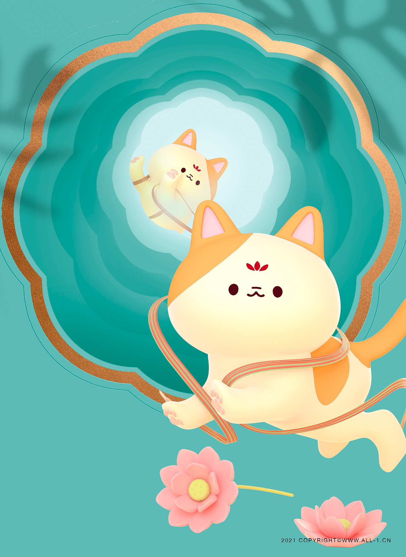 Cartoon design，c4d，Cultural and creative products，