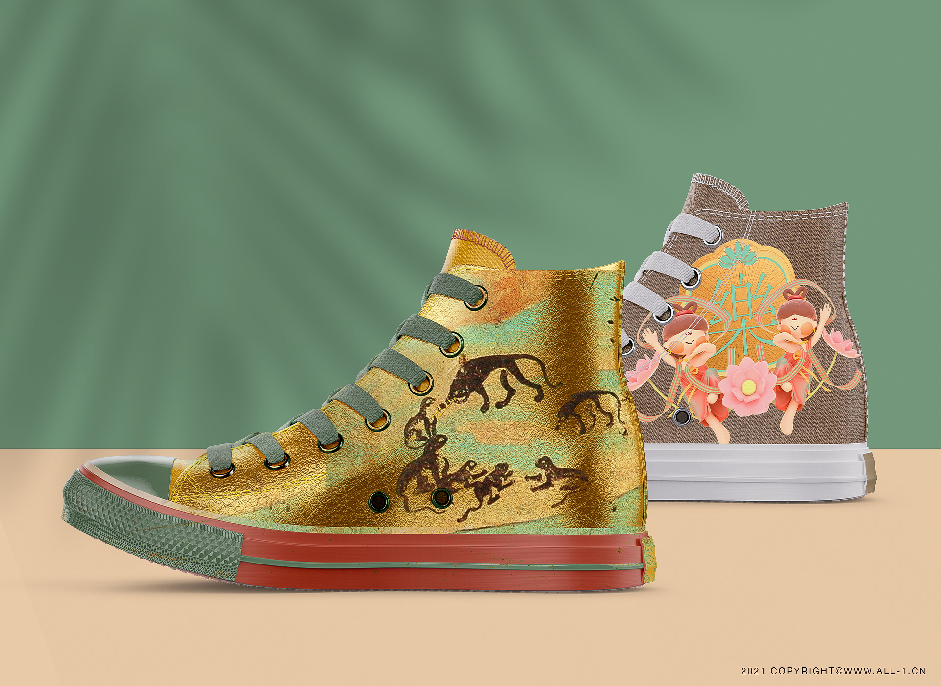 Cartoon design，c4d，Cultural and creative products，