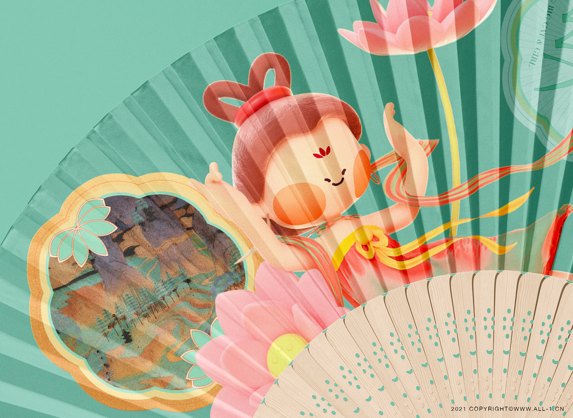 Cartoon design，c4d，Cultural and creative products，