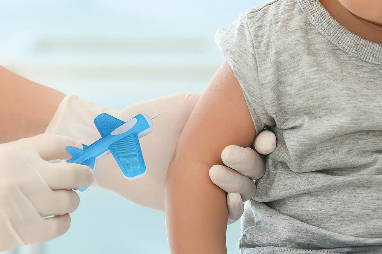 Needle sleeve，children，shape，