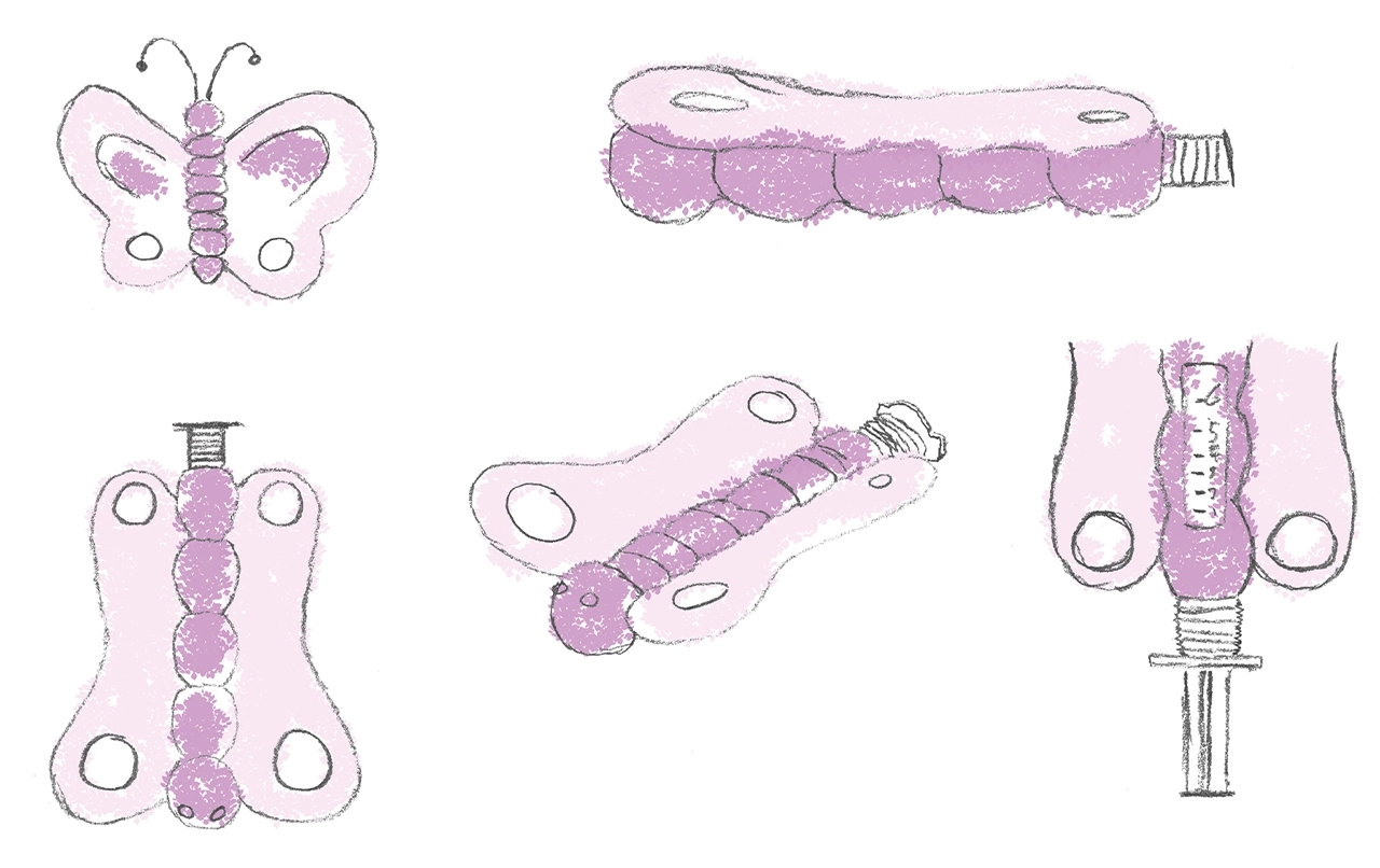 Needle sleeve，children，shape，