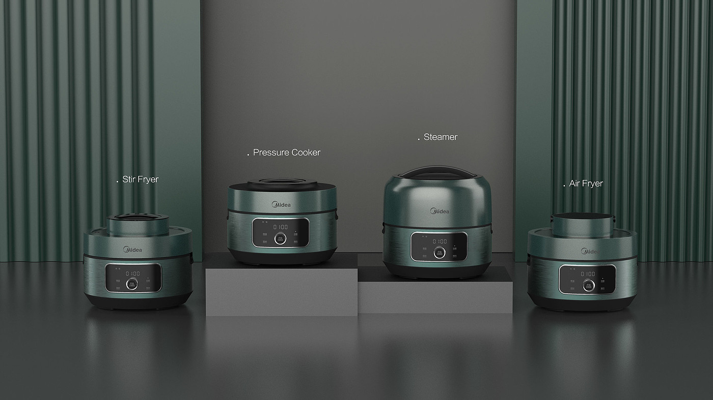 2021 red dot product design award，rice cooker，Midea，