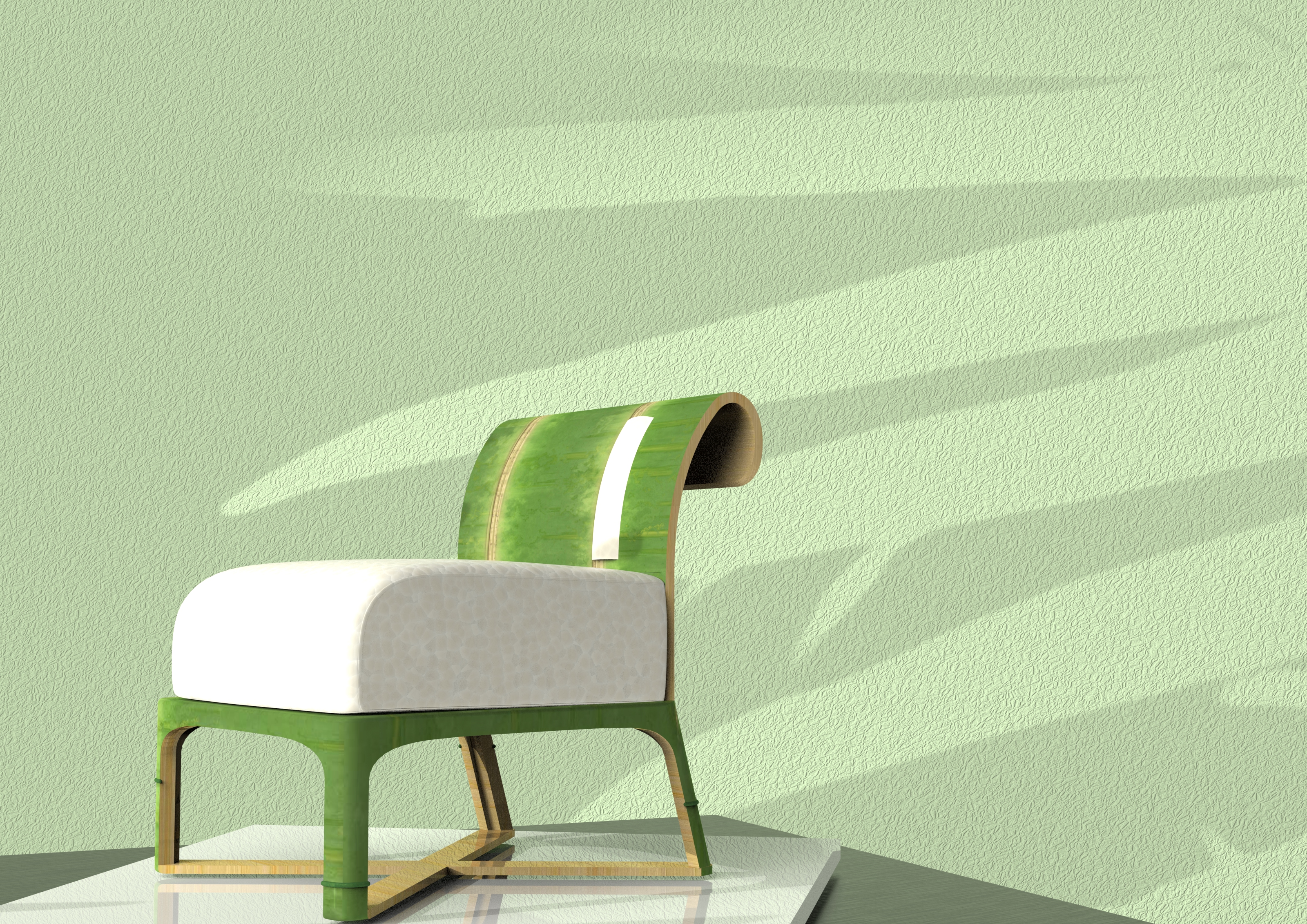 furniture，bamboo，Stool ，