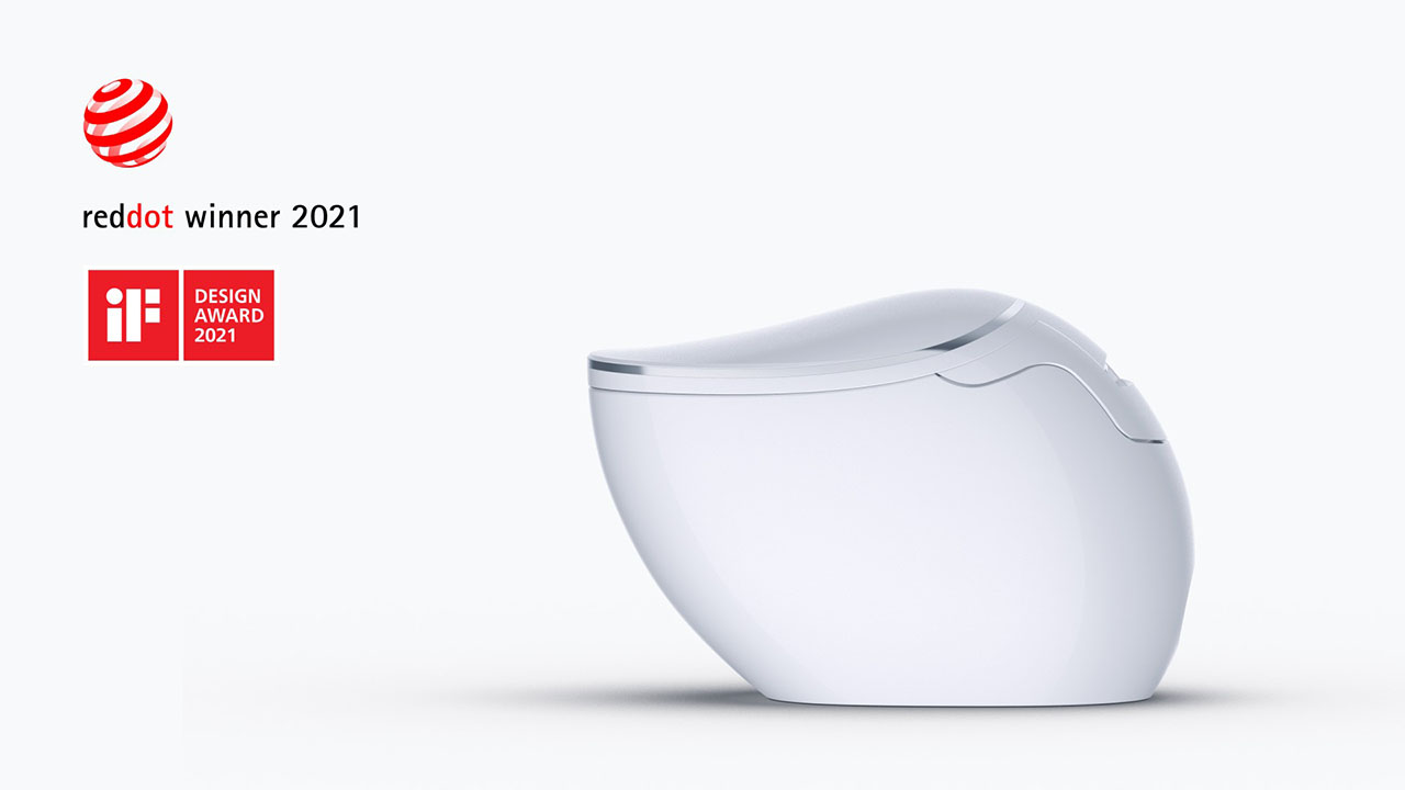 closestool，intelligence，shower，2021 red dot product design award，