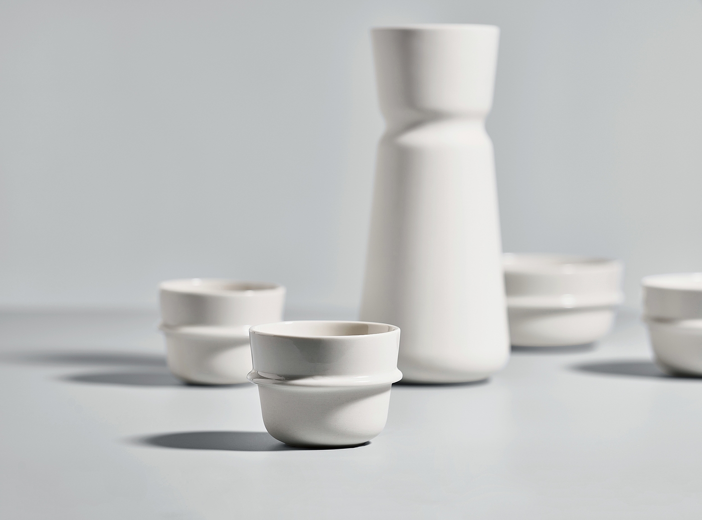 INU，Ceramic water cup set，glass，2021 red dot product design award，