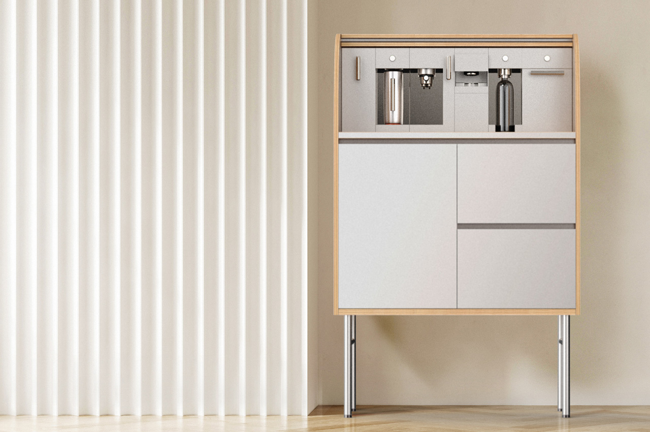 Coffee machine，modularization，Combined equipment，