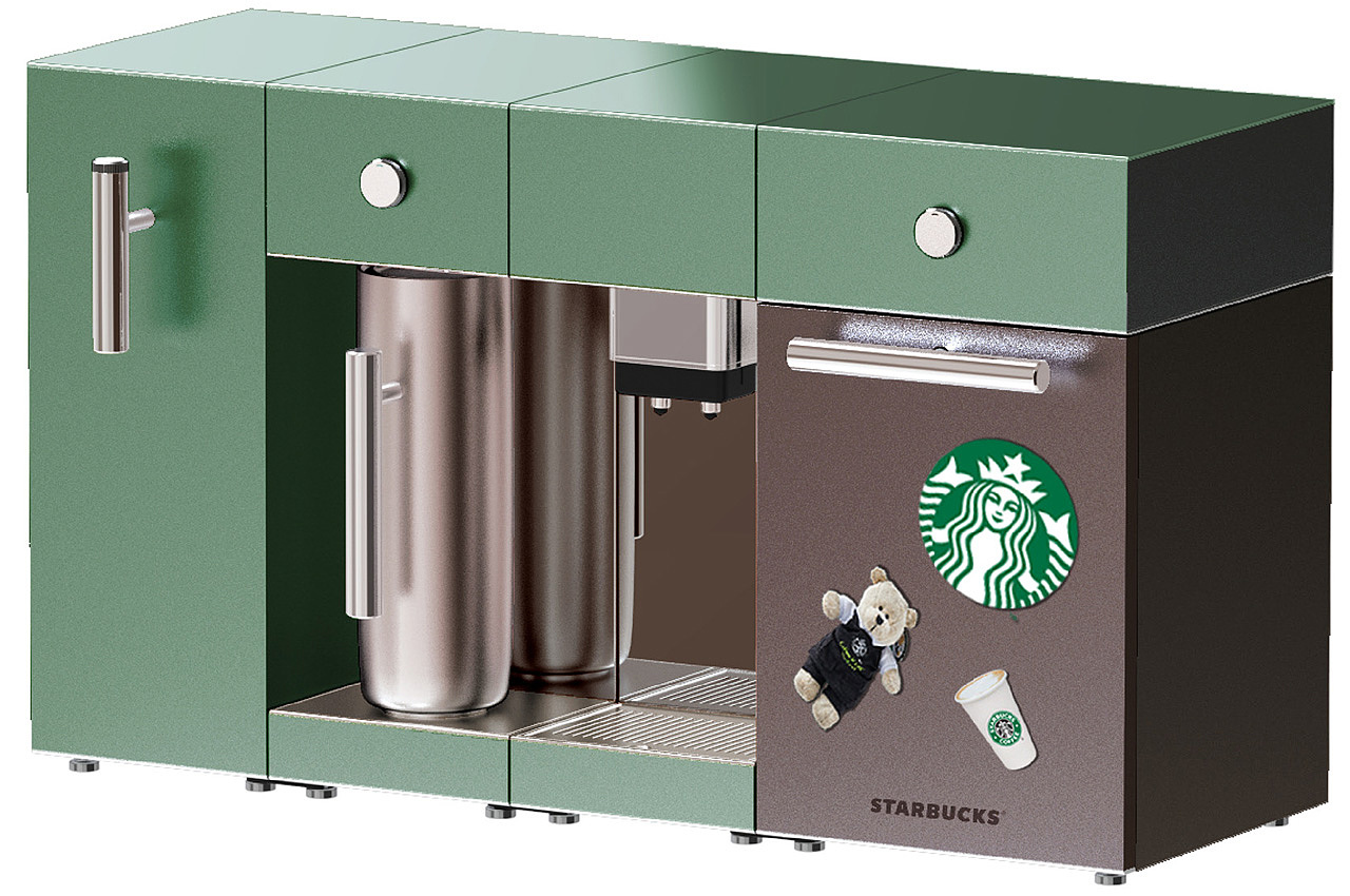 Coffee machine，modularization，Combined equipment，