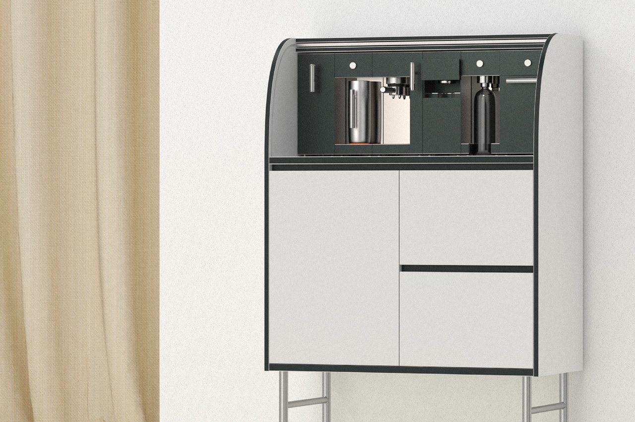 Coffee machine，modularization，Combined equipment，