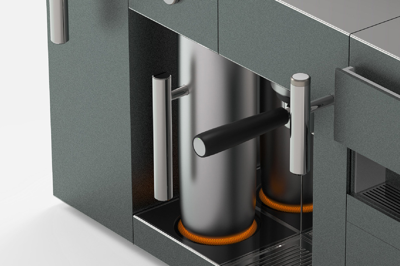 Coffee machine，modularization，Combined equipment，