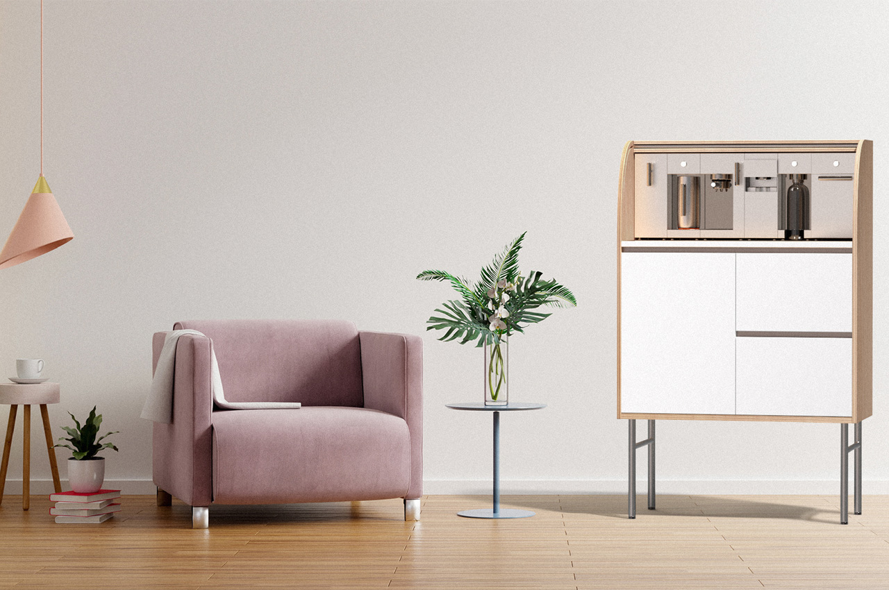 Coffee machine，modularization，Combined equipment，