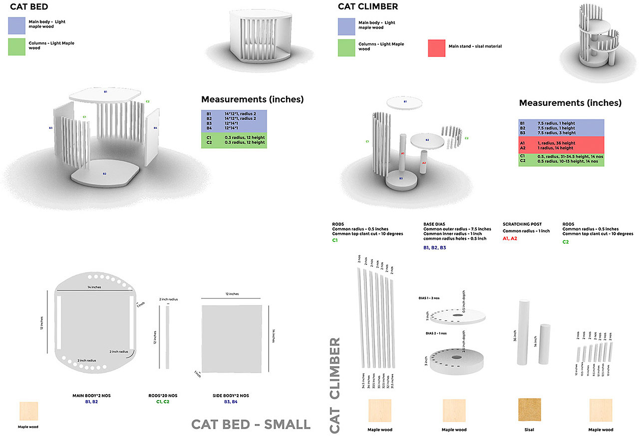 Pet chair，multi-function，Cat climbing frame，