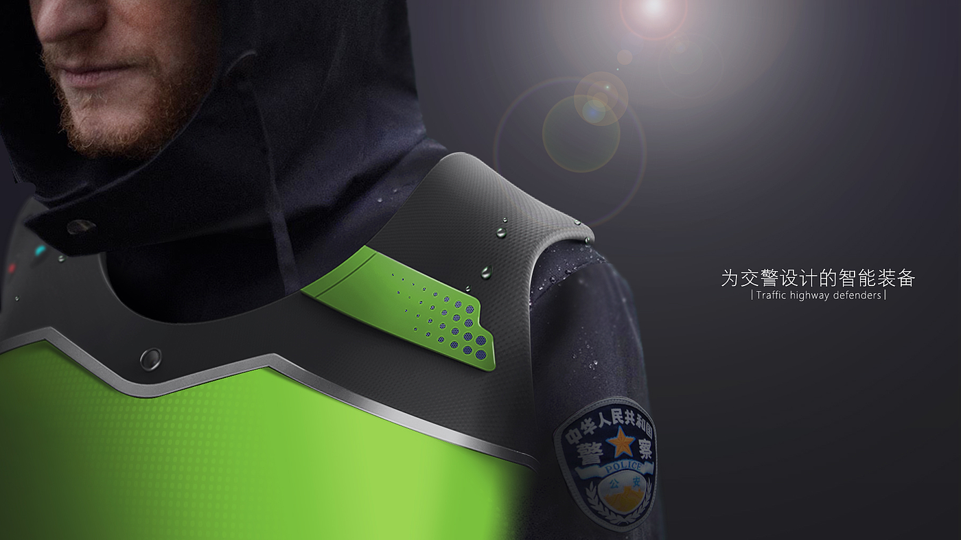 concept，traffic police，security，traffic，clothing，Camera，wifi，